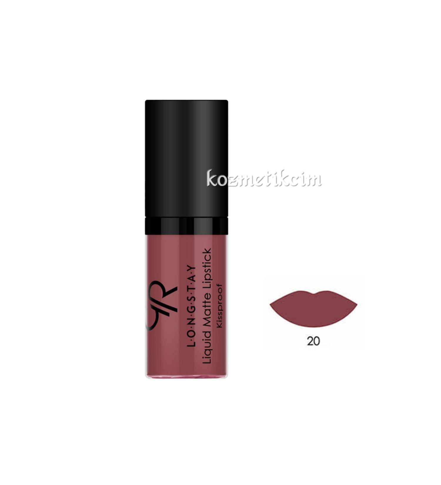 Golden Rose Longstay Liquid Matte Lipstick 22