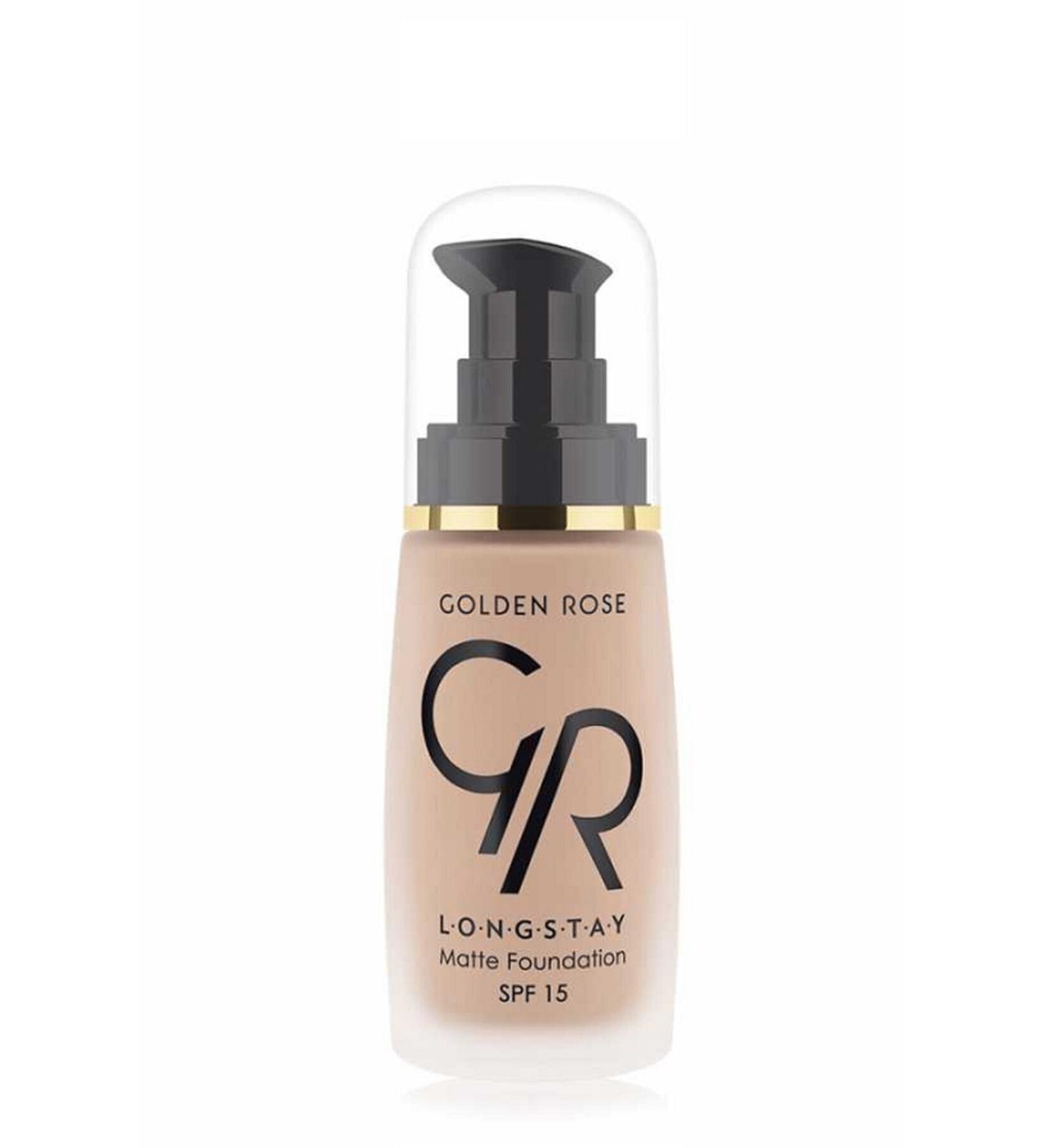 Golden Rose Longstay Matte Foundation No: 07 32 ml 8691190687076