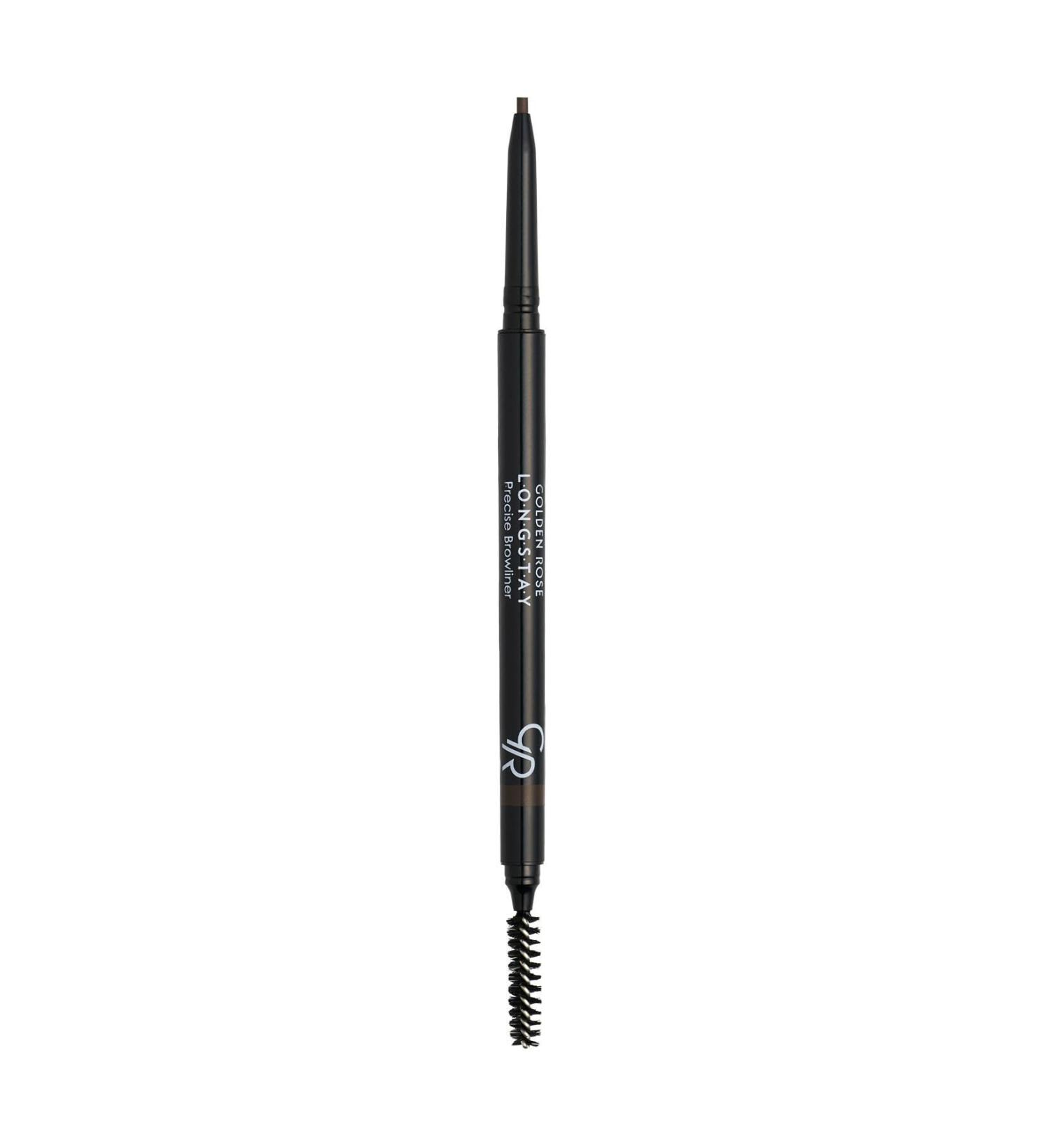 Golden Rose Longstay Precise Browliner No: 102 Deep Brown - Lift Eyebrow Pencil - 8691190595029 - Buy Online on GoSupps.com