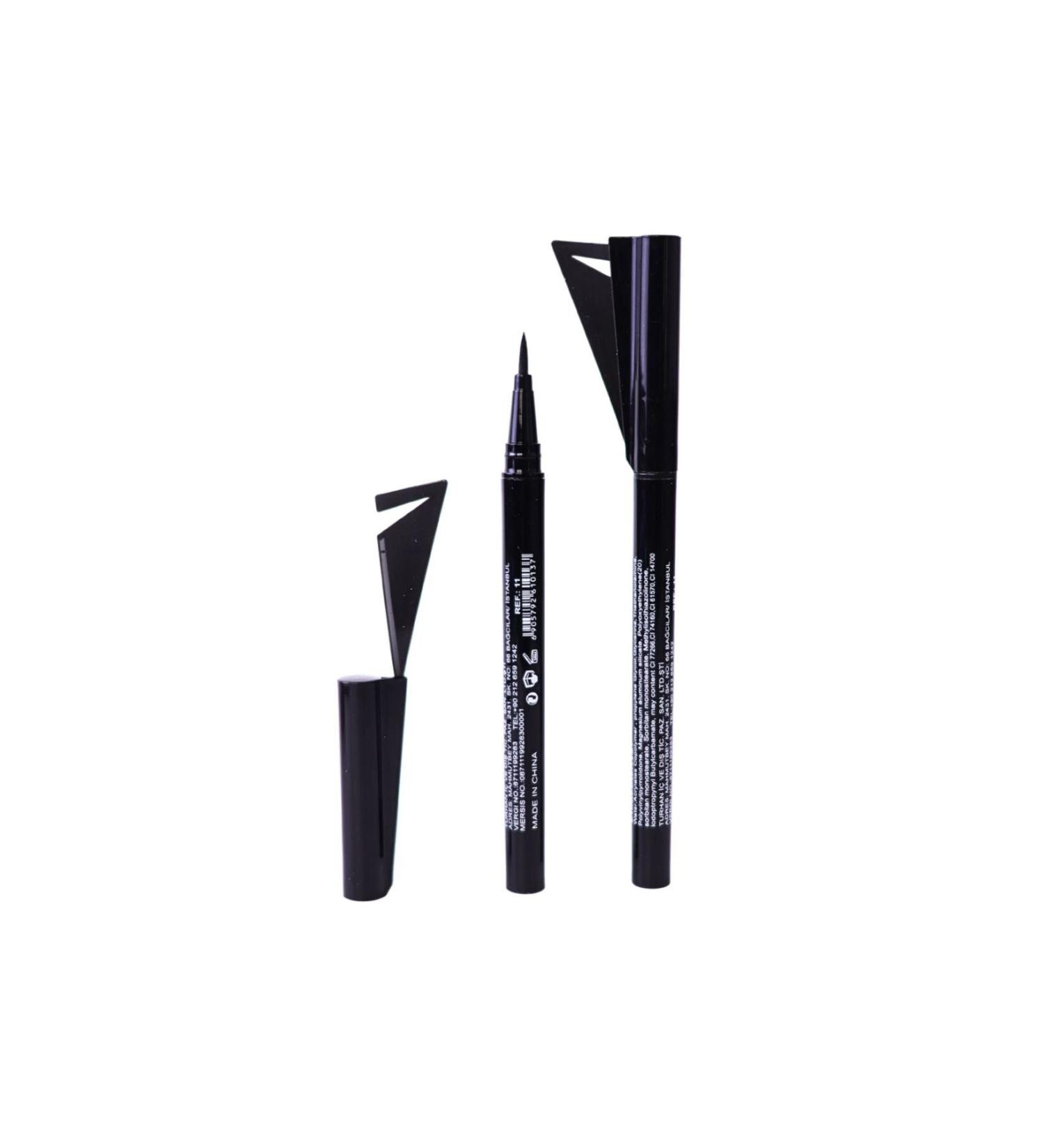 Lesvip's Eyeliner felt tip eyeliner with a pulling device