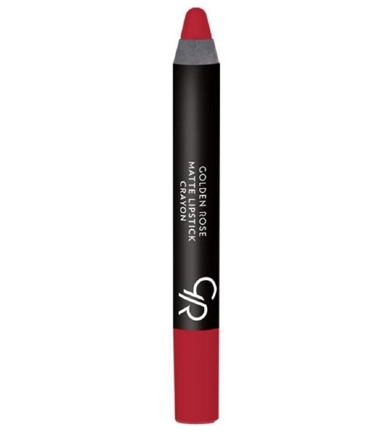 Golden Rose Matte Lipstick Crayon Lipstick No:06 1 Piece