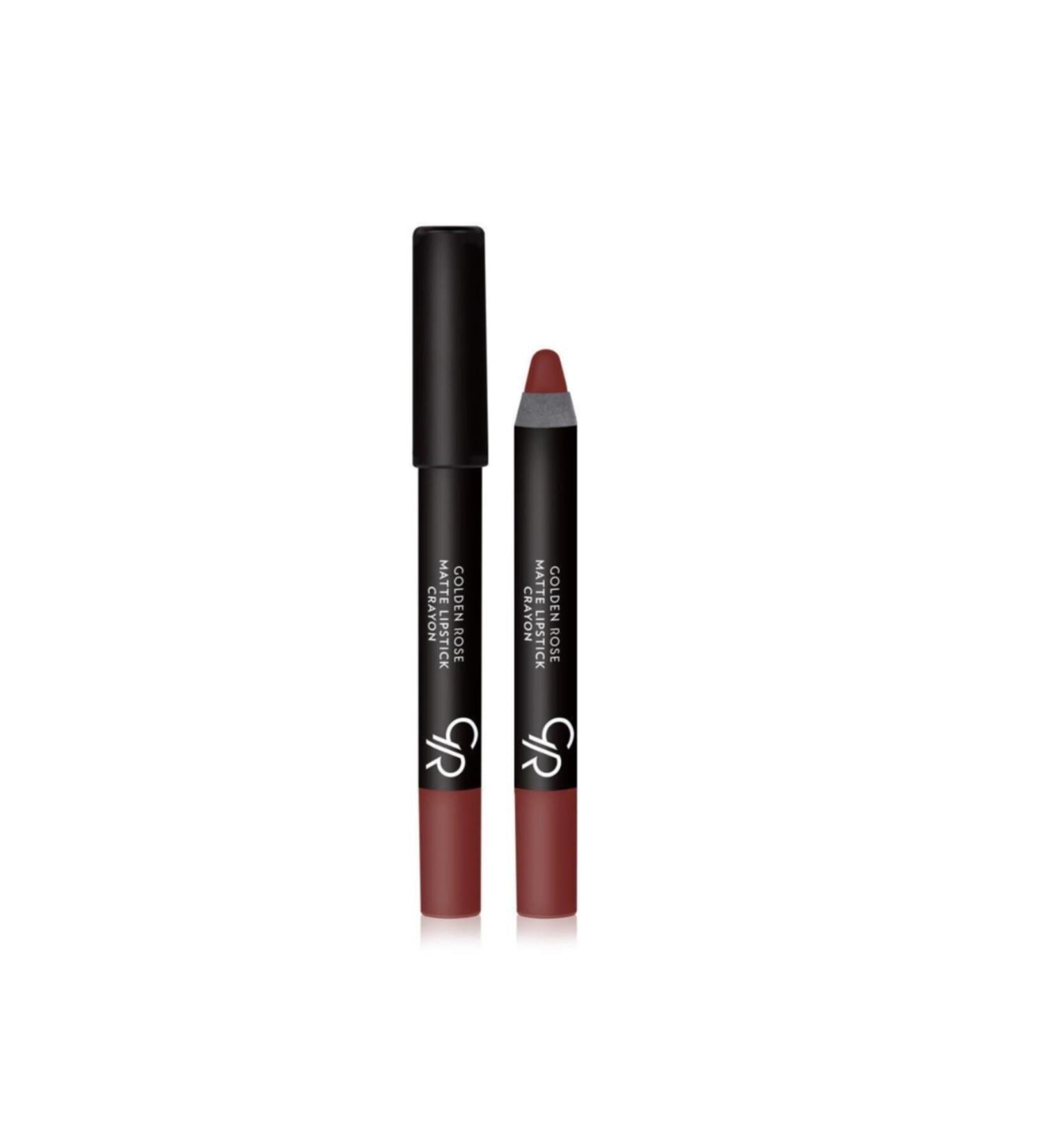 Golden Rose Brand: Matte Pencil Lipstick Matte Lipstick Crayon No: 01
