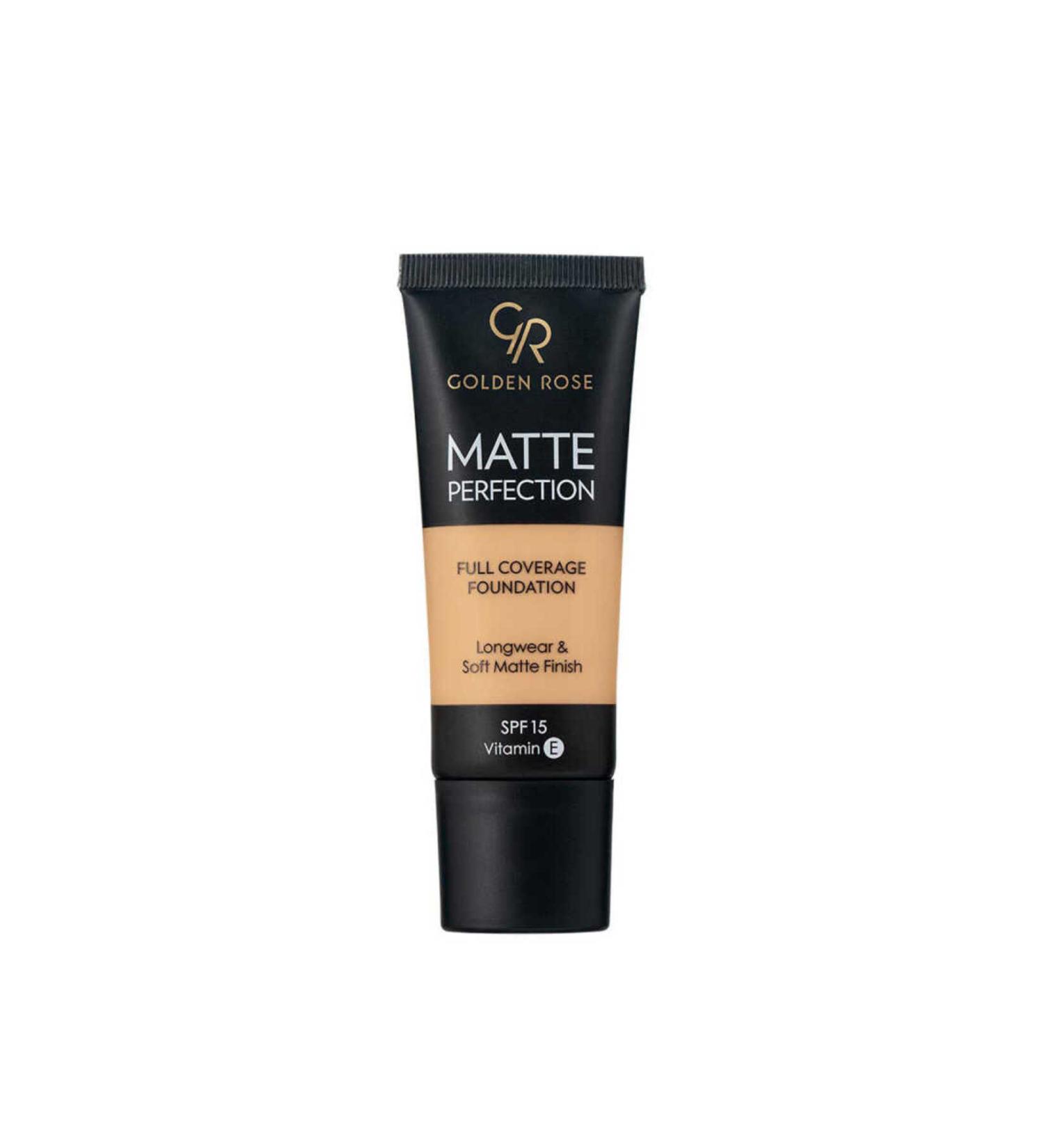 Golden Rose Matte Perfection Full Coverage Foundation W5
