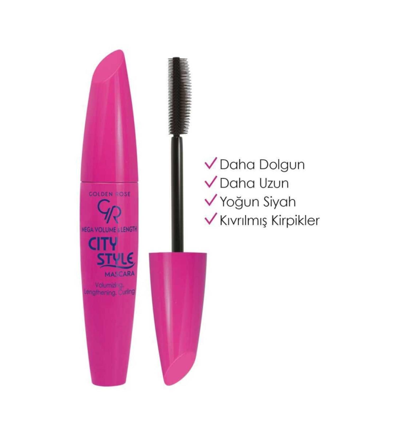 Golden Rose Mega Volume & Length City Style Mascara