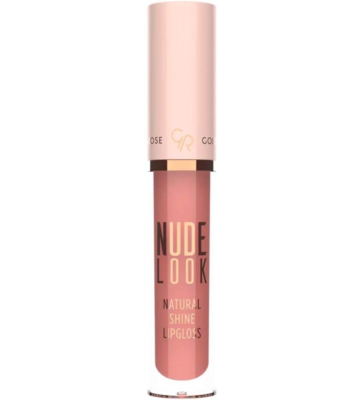 Golden Rose Nude Look Natural Shine Lipgloss Lip Gloss No: 03 Coral Nude