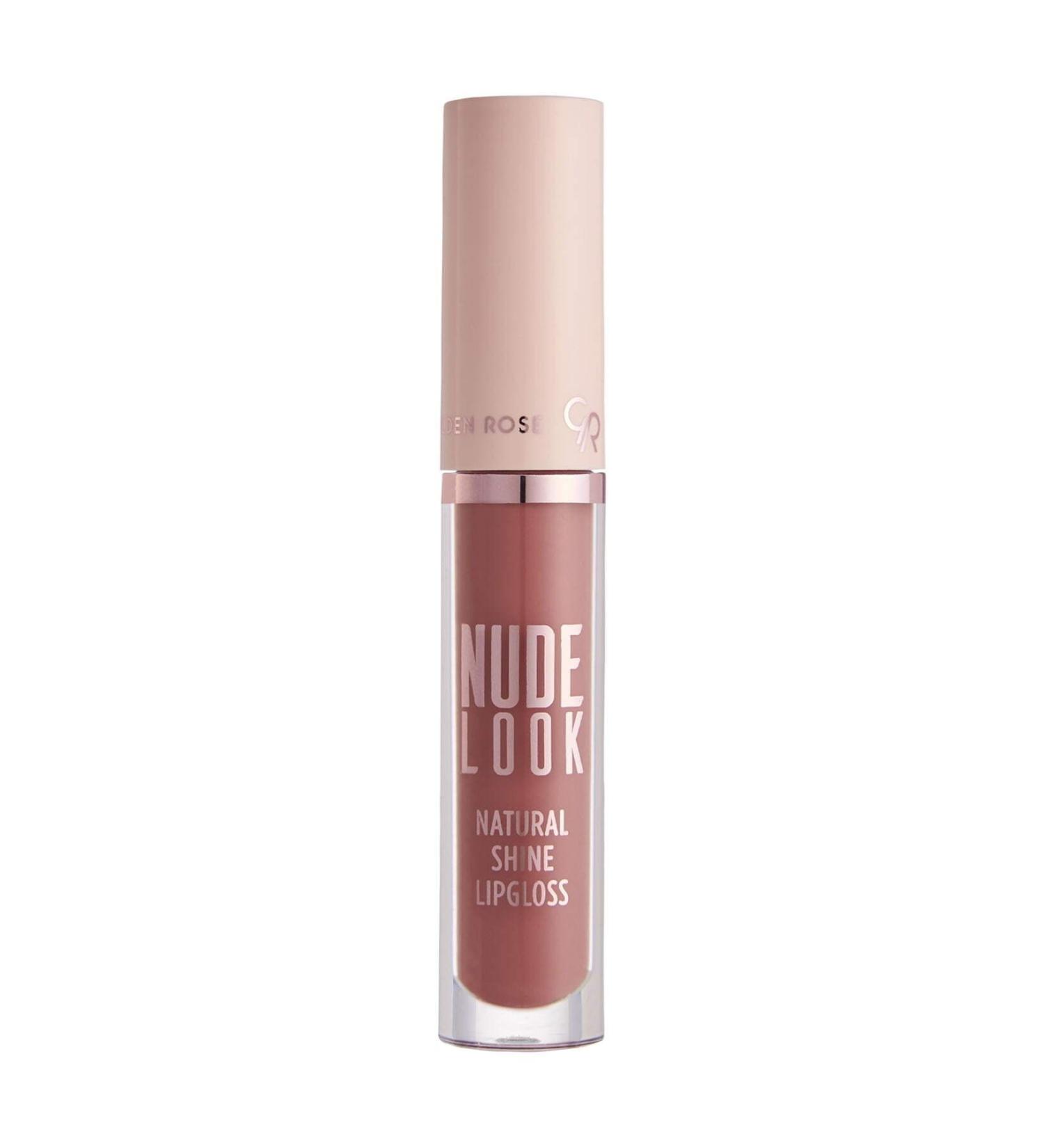 Golden Rose Nude Look Natural Shine Lipgloss No:04 Peachy Nude - Lip Gloss - 8691190967437 - Buy Online on GoSupps.com