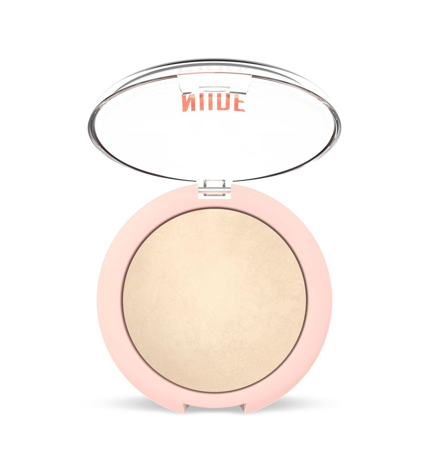 Golden Rose Nude Look Sheer Baked Powder - Fair Glow - Pearlescent Powder - 8691190513634