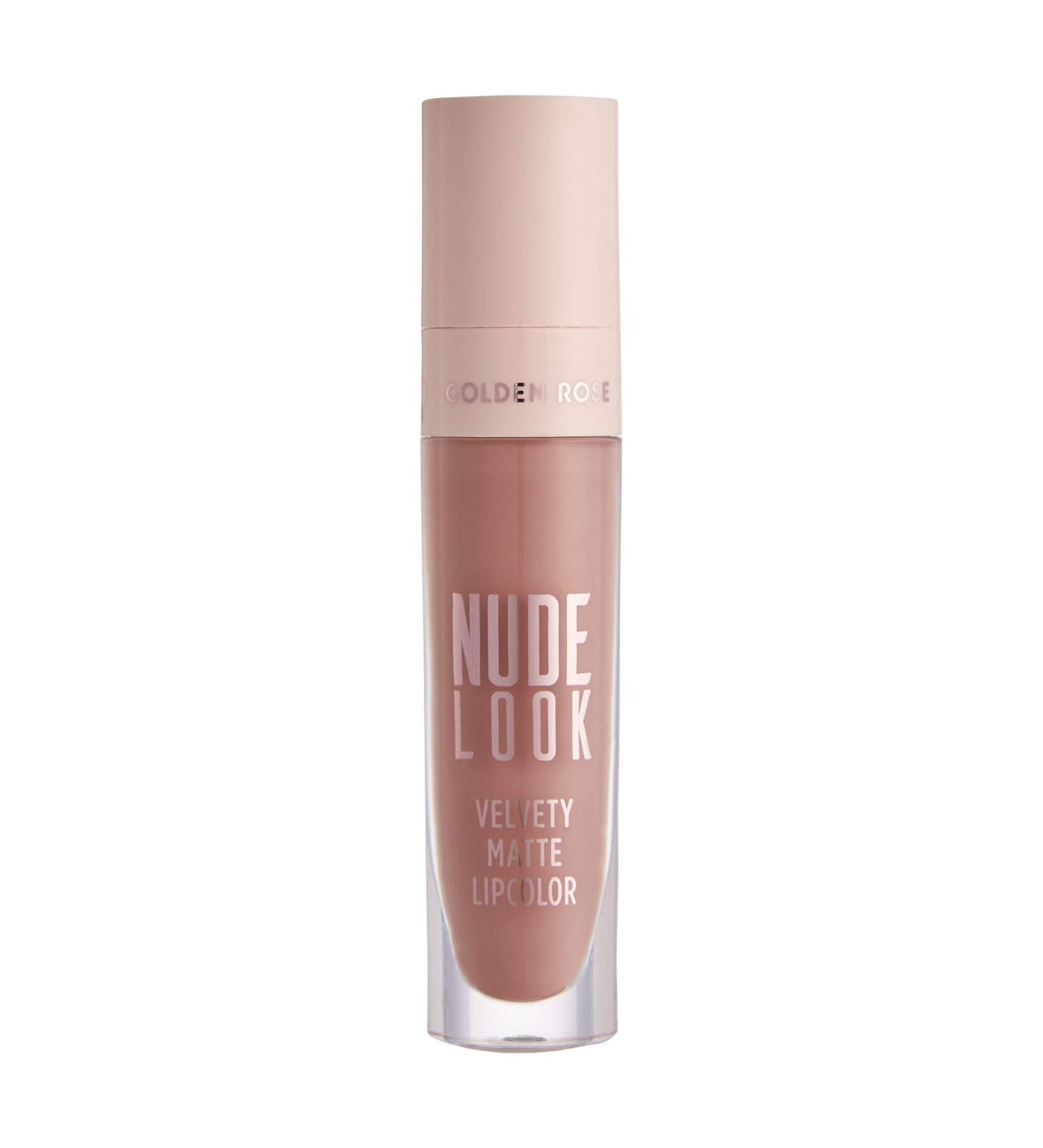 Golden Rose Nude Look Velvety Matte Lipcolor No:01 Just Nude - Liquid Matte Lipstick - 8691190967444 - Buy Online on GoSupps.com