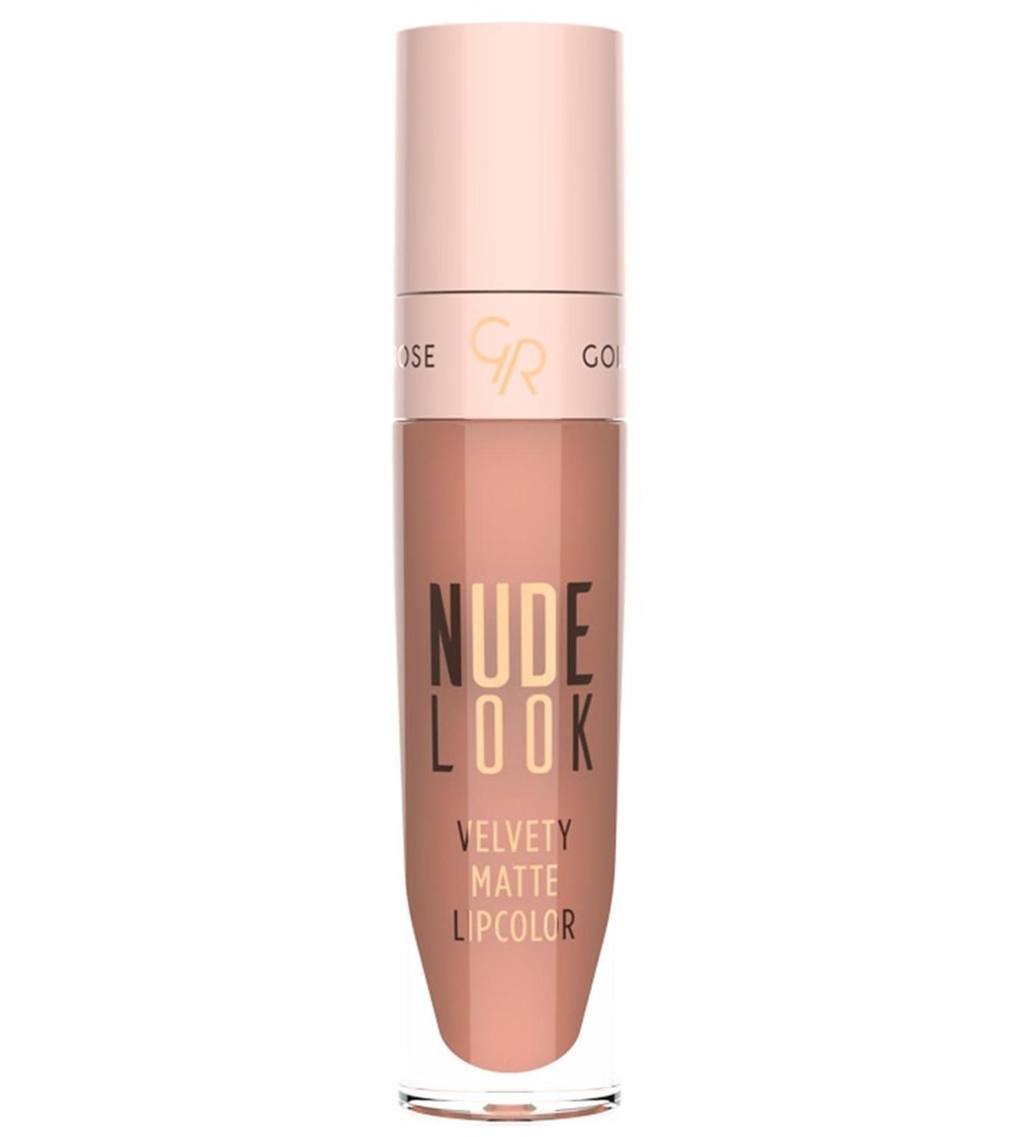 Golden Rose Nude Look Velvety Matte Lipcolor No:01