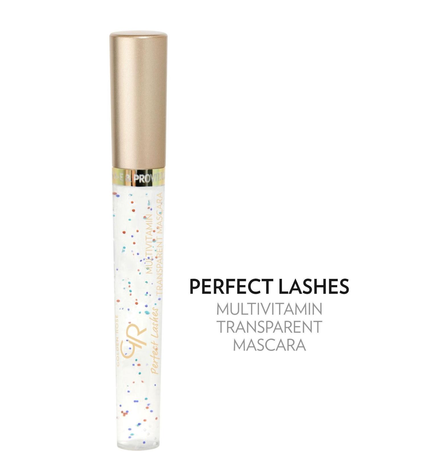 Golden Rose Perfect Lashes Multivitamin Transparent Mascara - Nourishing Transparent Mascara - 8691190066505 - Buy Online on GoSupps.com