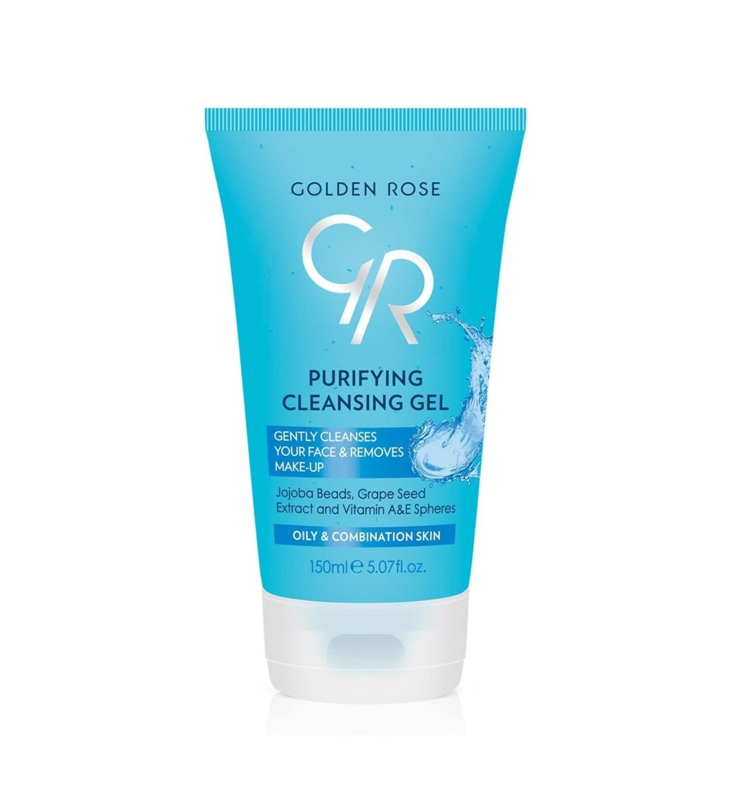 Golden Rose Purifying Cleansing Gel - Purifying Face Cleansing Gel - 8691190120566