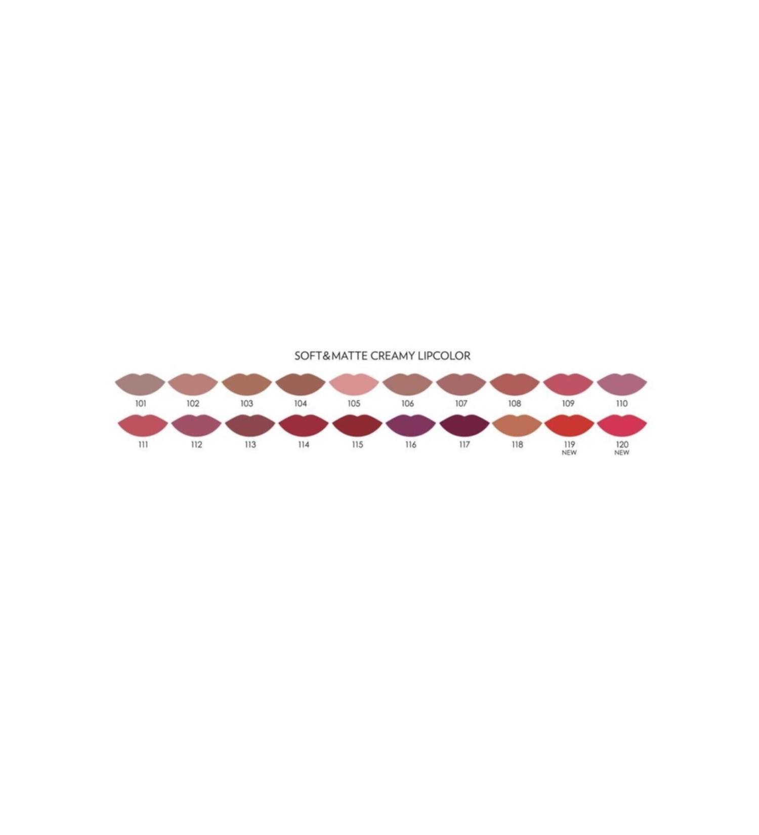 Golden Rose Soft & Matte Creamy Lipcolor Lipstick No: 116