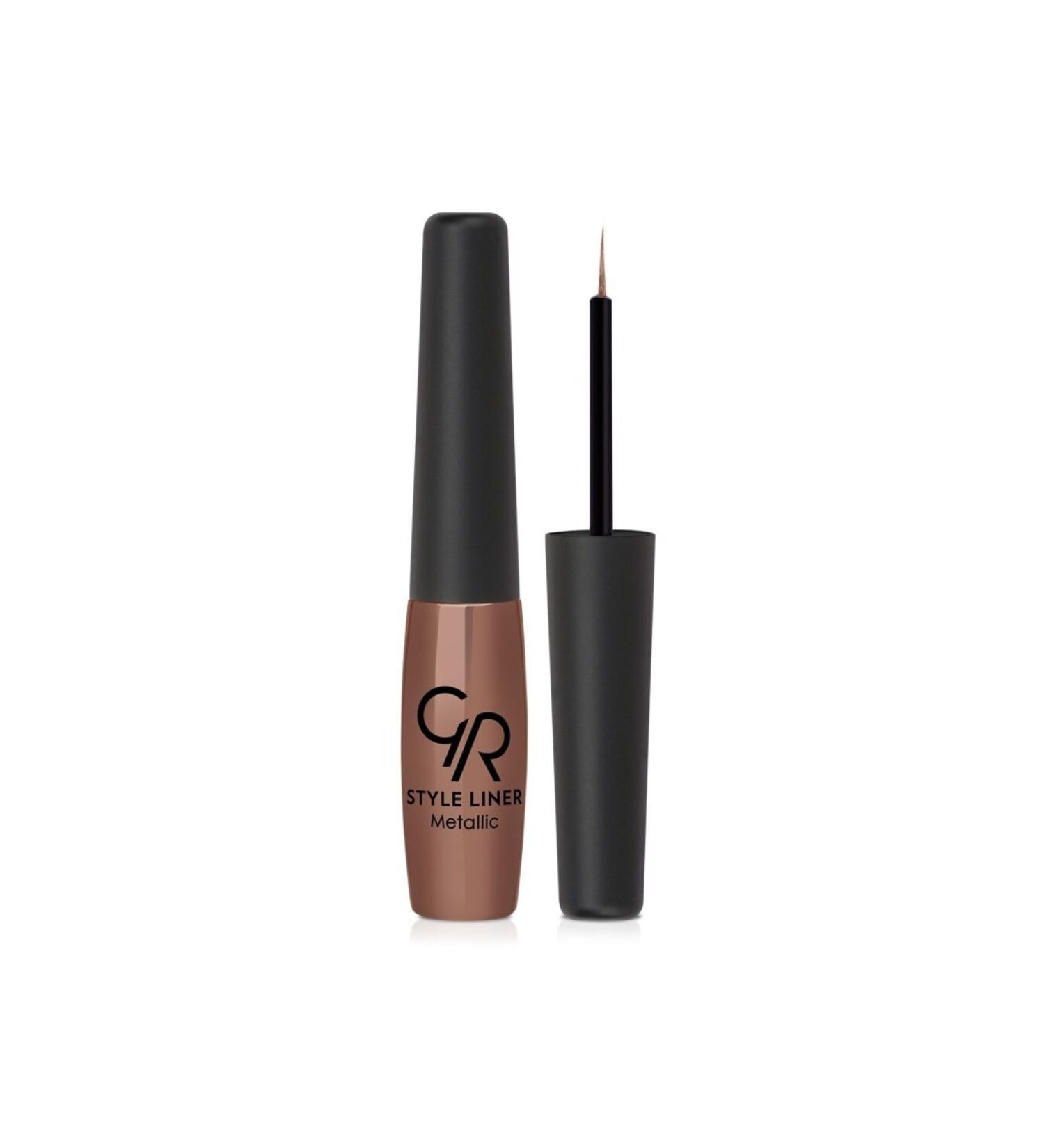 Golden Rose Style Liner Metallic Eyeliner 02