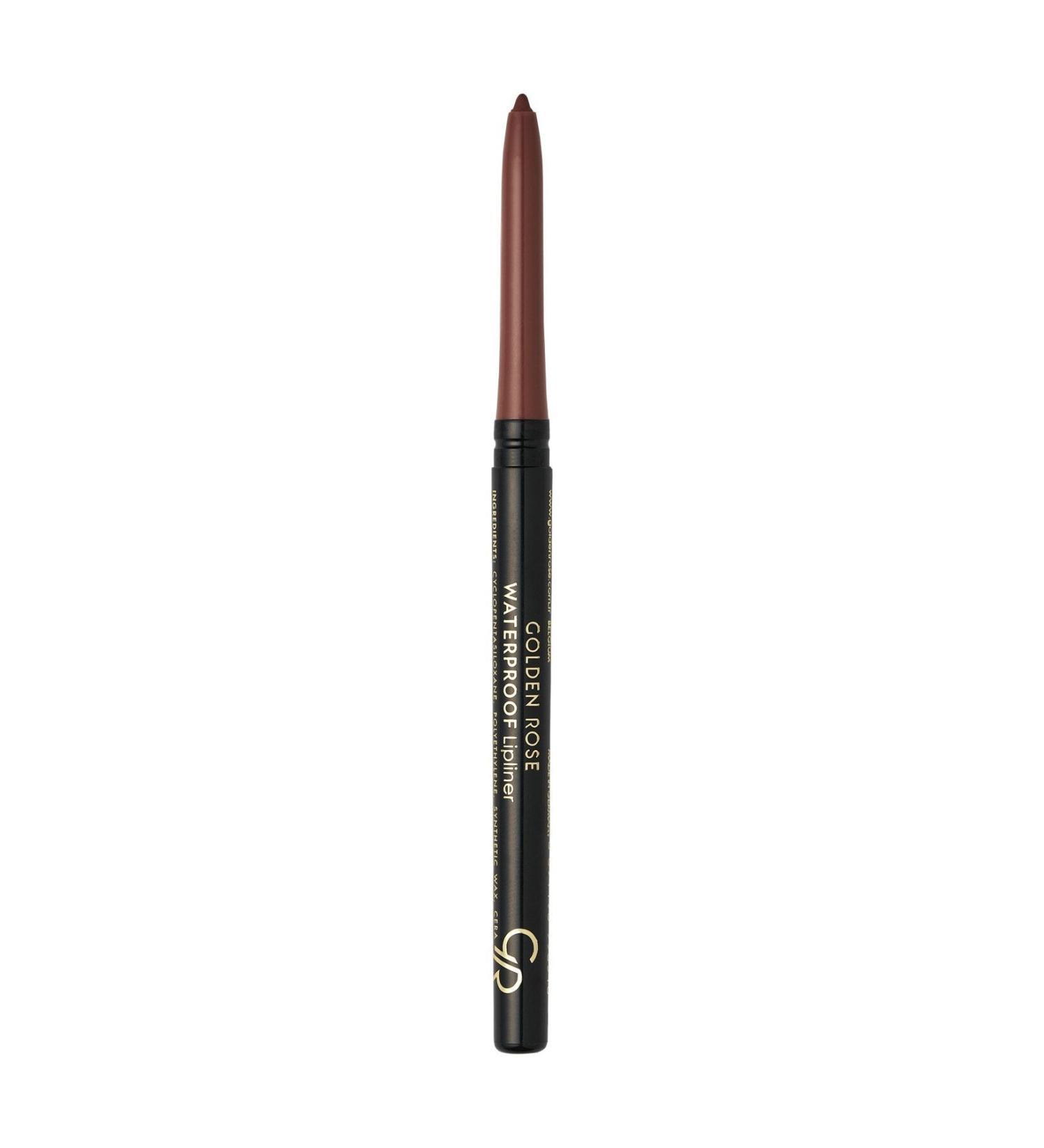 Golden Rose Waterproof Automatic Lipliner No: 58 Brown - Waterproof Lip Pencil - 8691190990589 - Buy Online on GoSupps.com