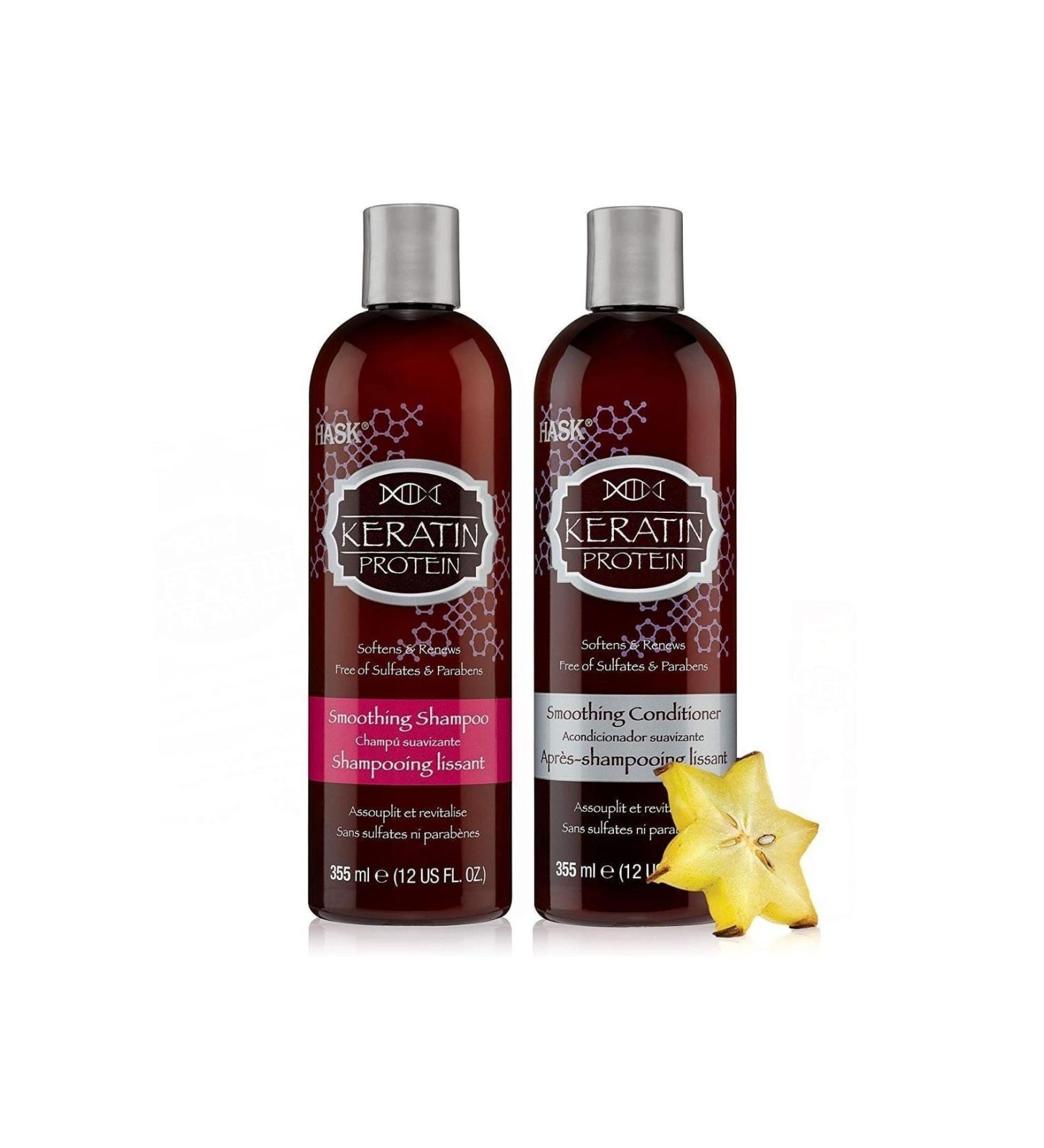 HASK Keratin Protein Shampoo and Conditioner Gluten-free-paraben-free -