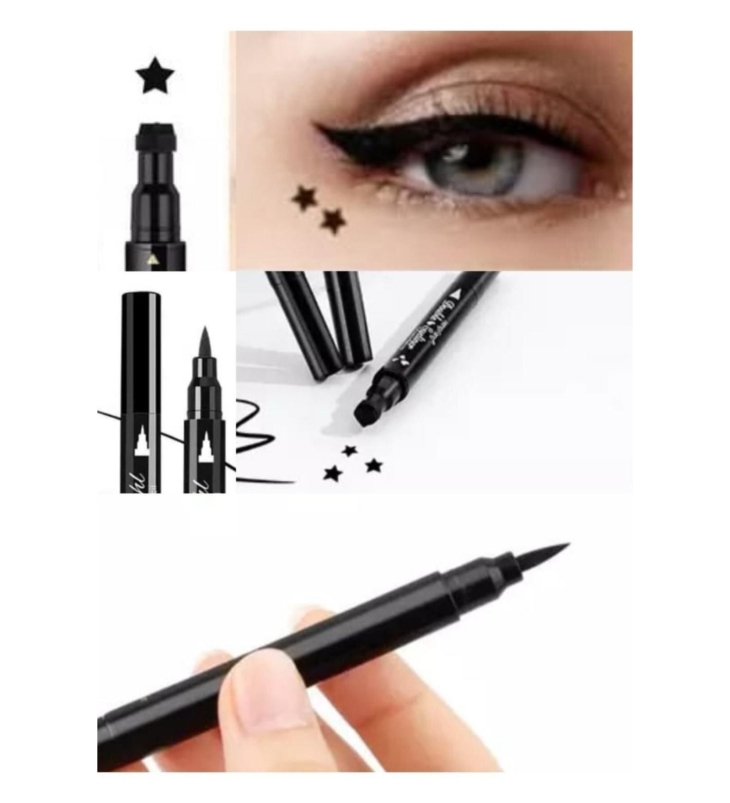 hbtasarim Ab Double Ended Star Patterned Eyeliner
