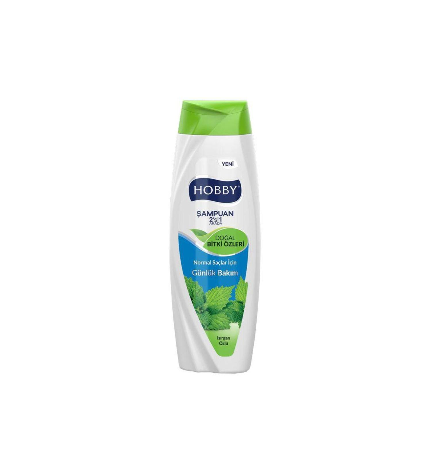 Hobby Shampoo Nettle 2 1 600ml X 12 Pcs