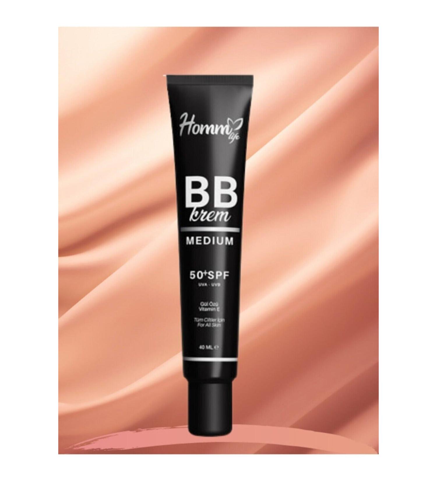 Homm Life Bb Cream Medium 50 Spf 40 ml