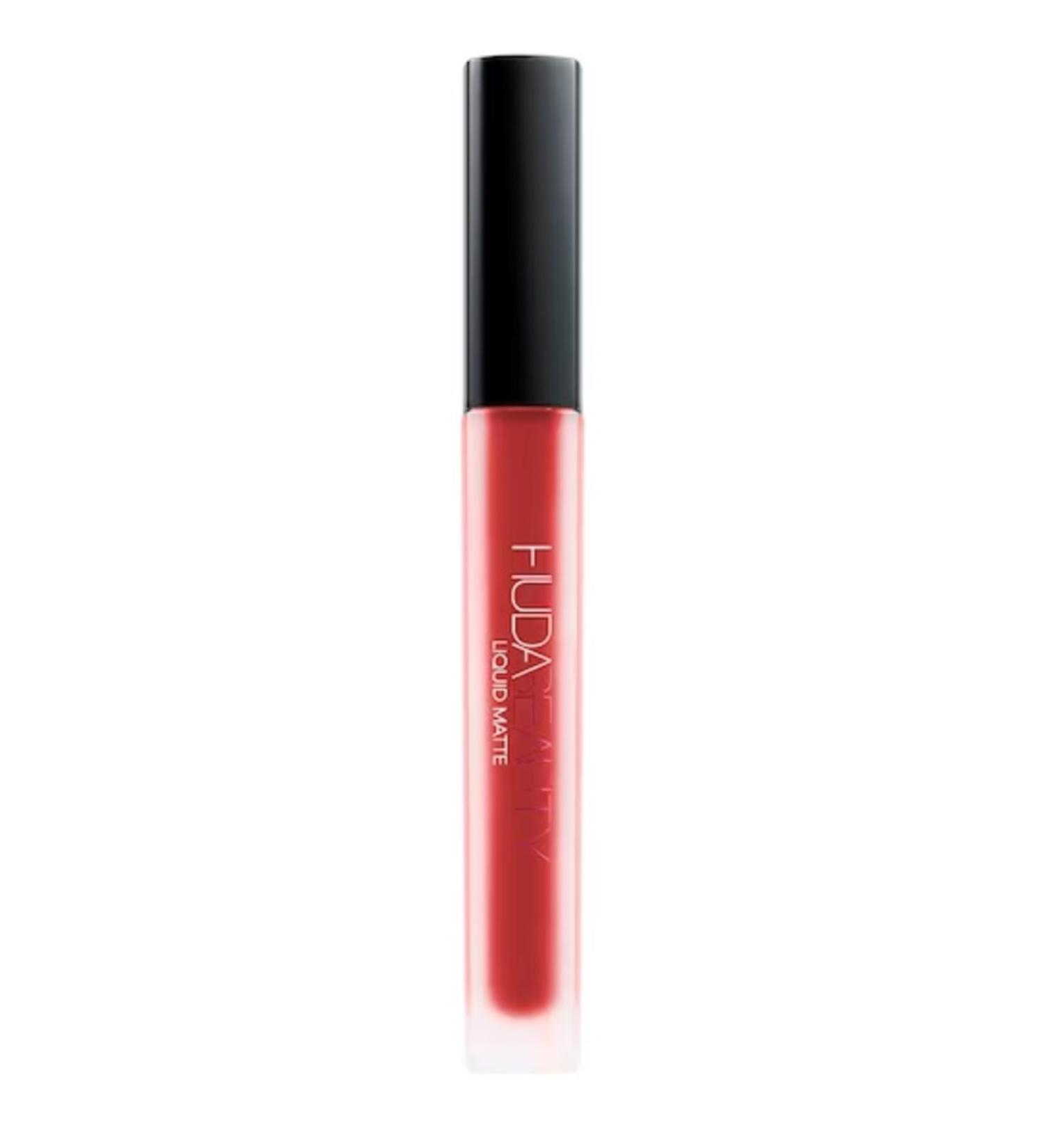 Huda Beauty Liquid Matte Long Wear Lipstick Miss America Matte Finish Liquid Lipstick