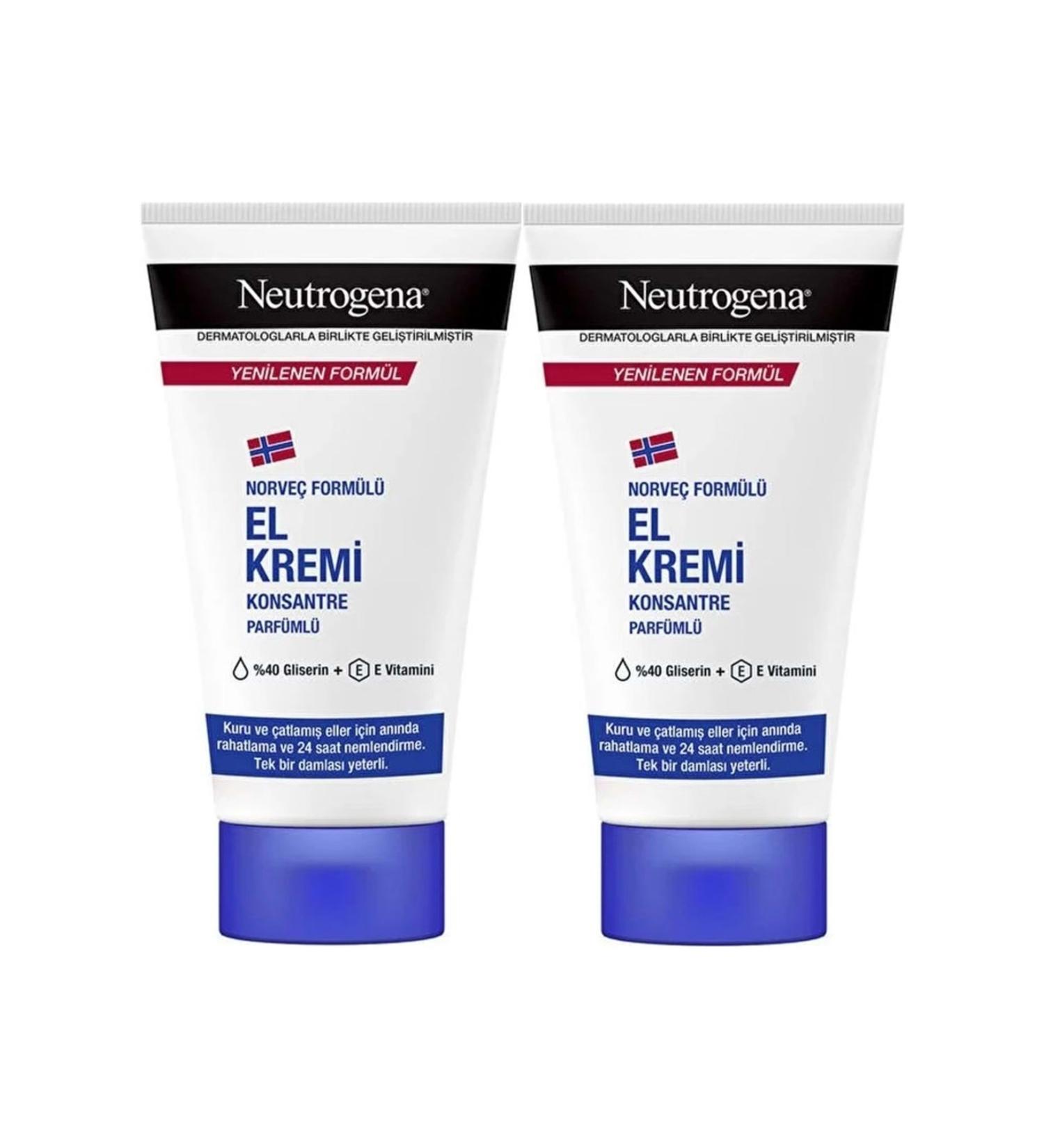 Neutrogena Hand Care Cream 50ml Perfumed (SET OF 2)