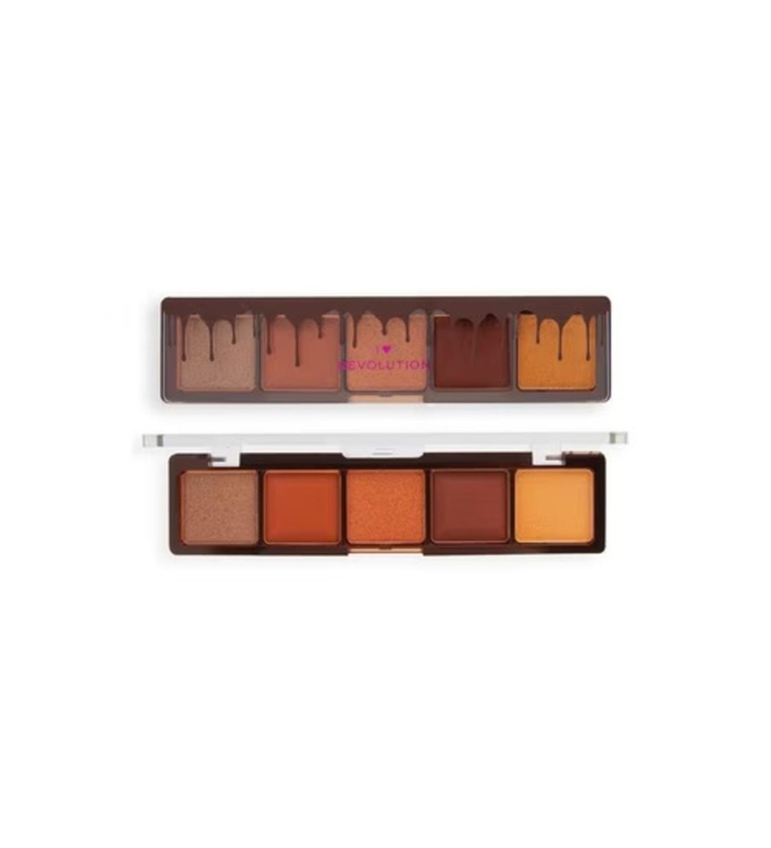 I Heart Revolution Eyeshadow Palette Chocolate Fudge