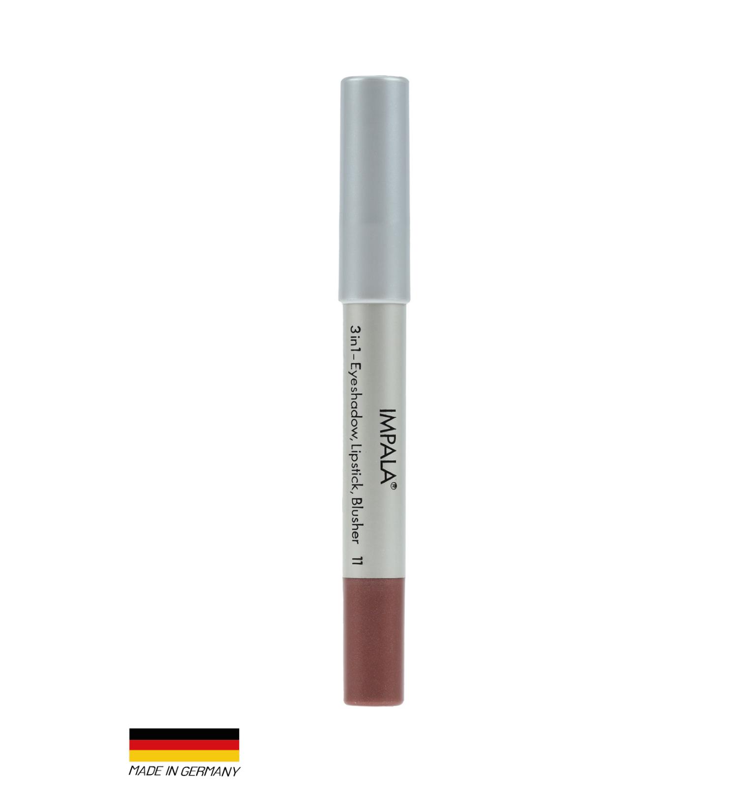 IMPALA 3 in 1 Pencil - Eyeshadow Lipstick Blush No 08