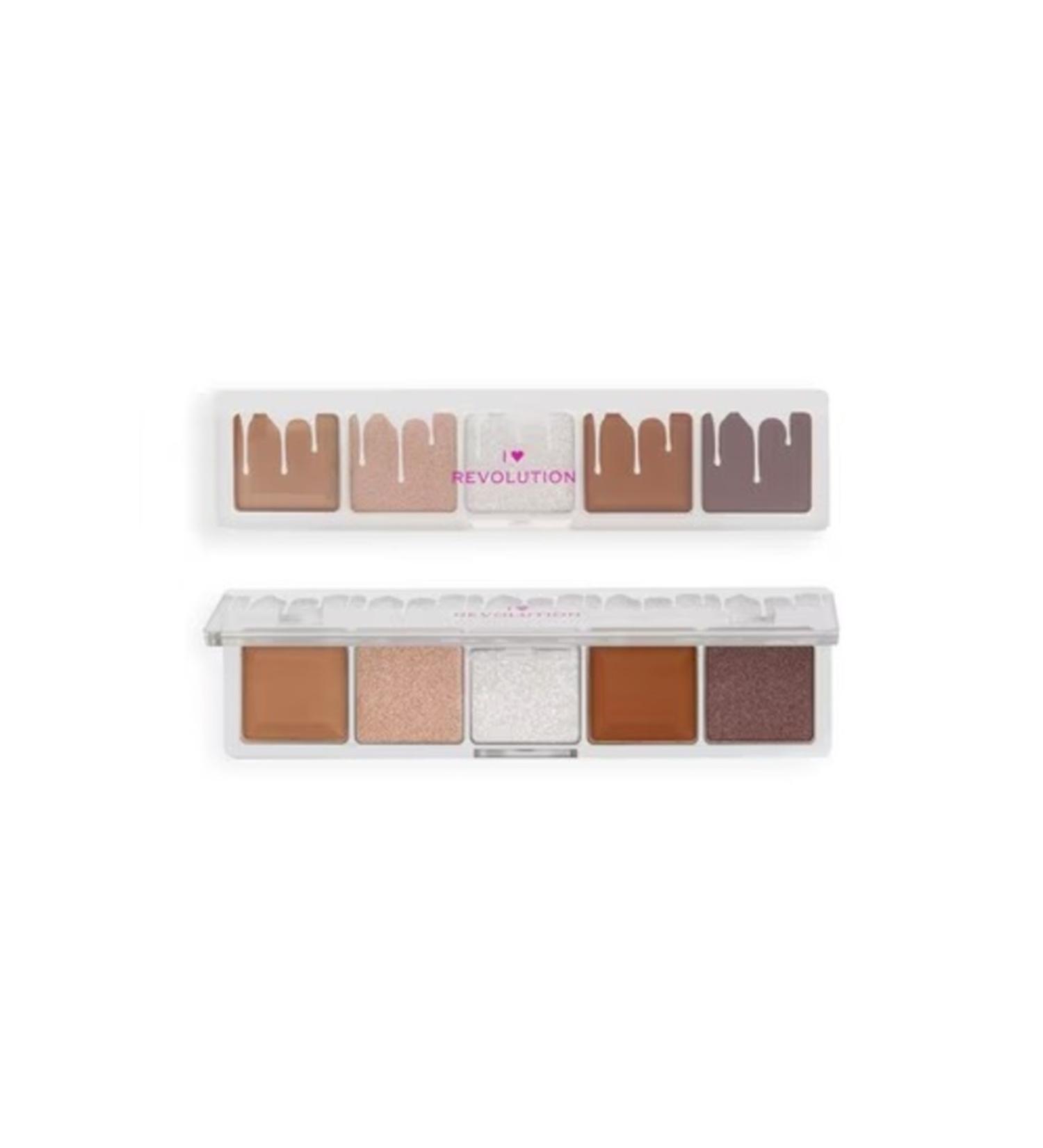 I Heart Revolution Mini Chocolate White Vanilla Eyeshadow Palette