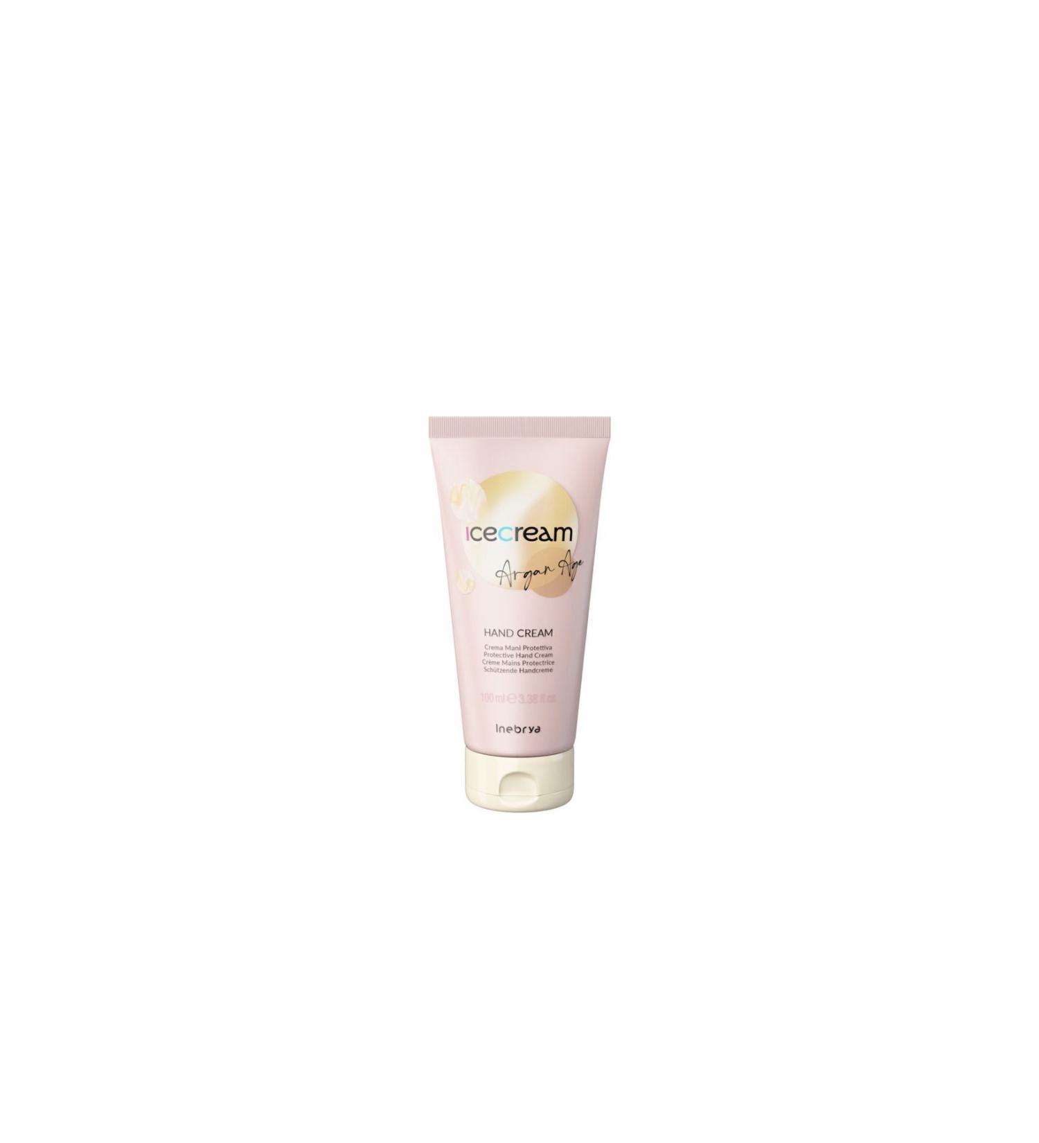 Inebrya Ice Cream Argan Age Argan Oil Shine Mask - Strengthening for Weak and Dull Hair 300 ml / GEMSA