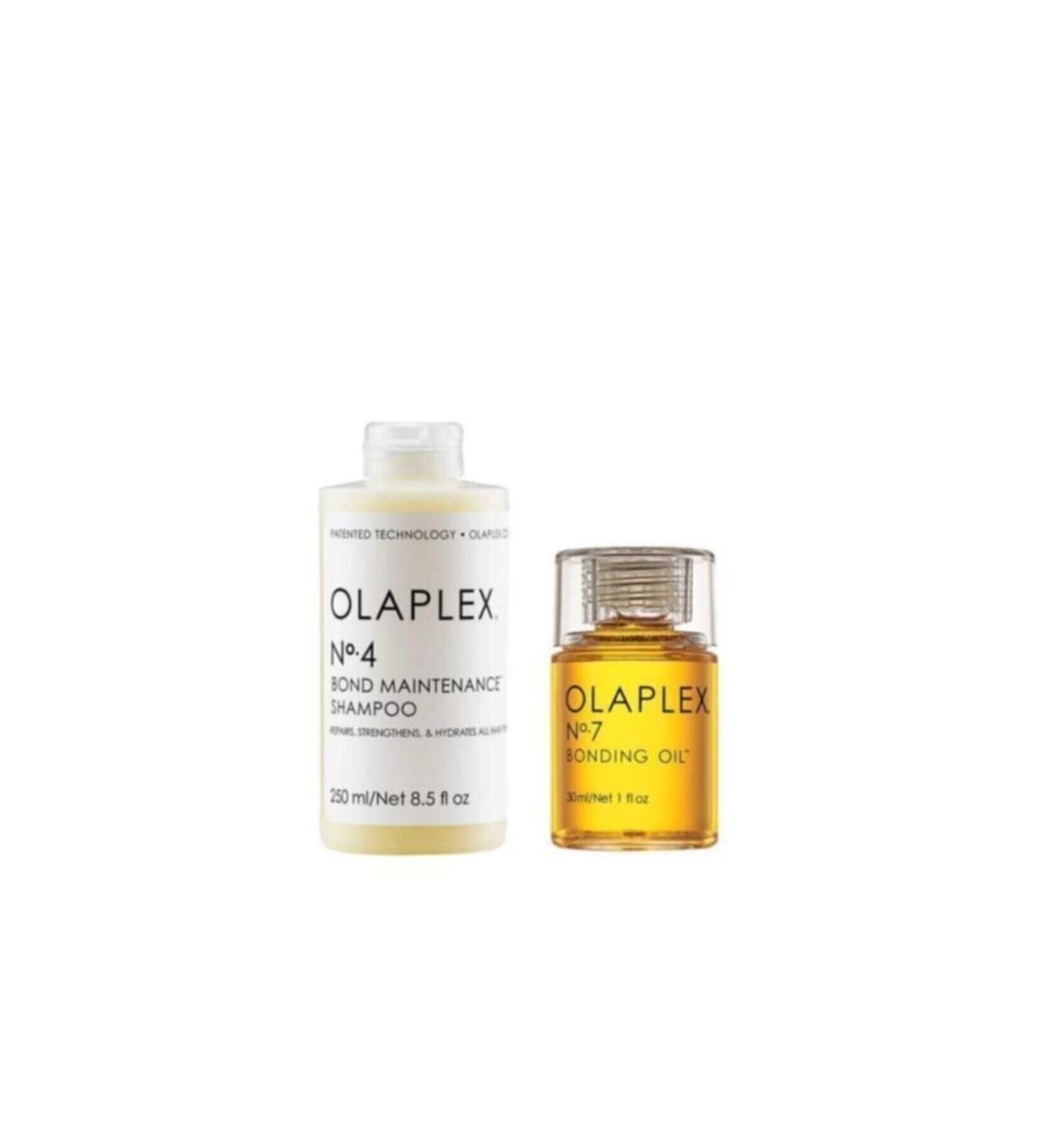 Olaplex No: 4 Care Shampoo 250 ml + No: 7 Care Oil 30 ml