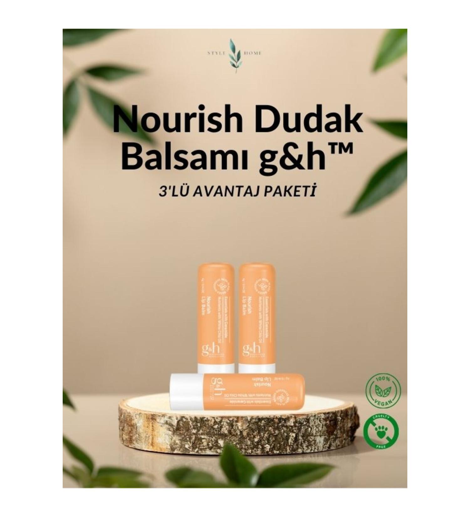 Amway Nourish Lip Balm g&h 3PCS