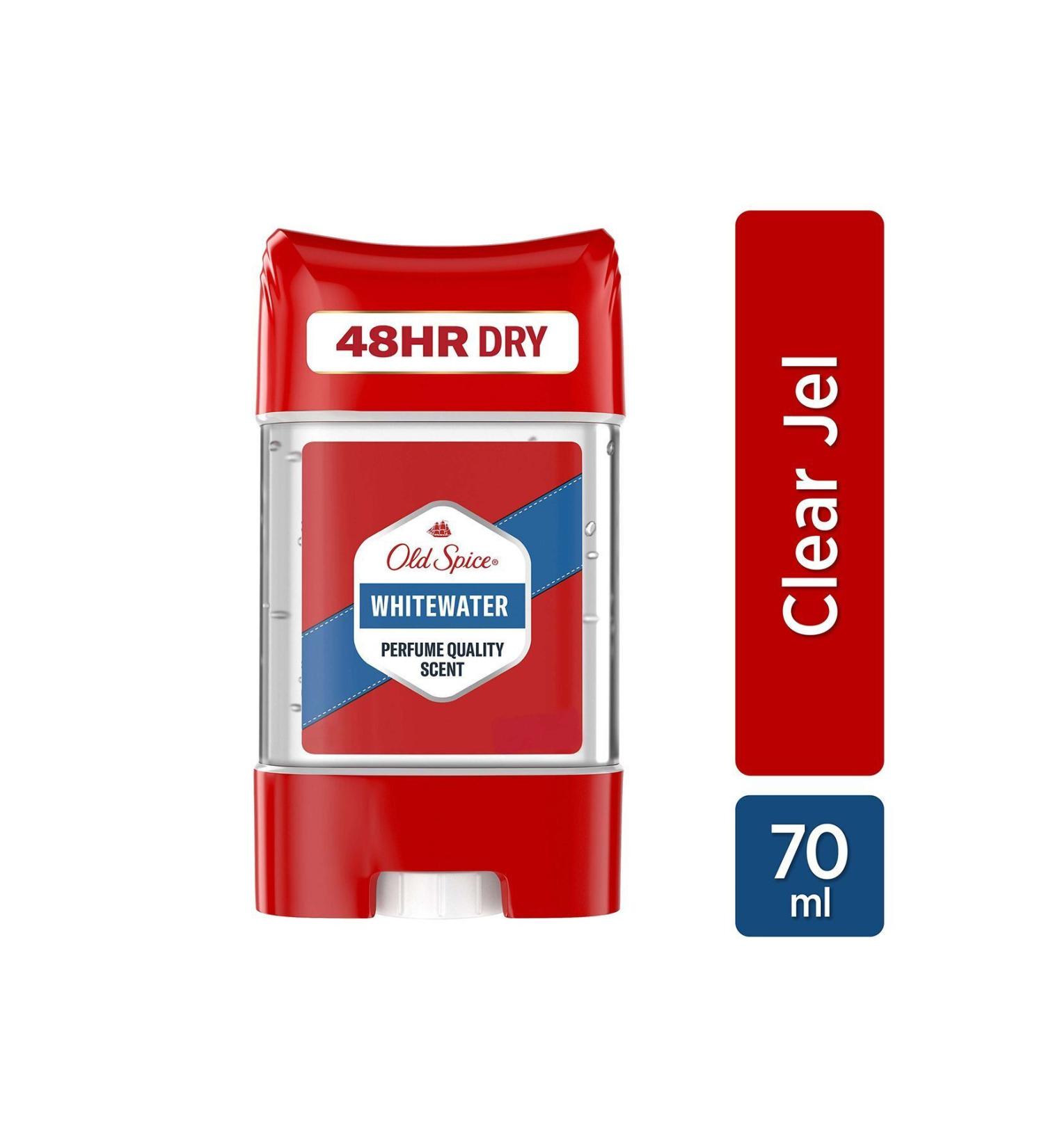 Old Spice Brand: Whitewater Clear Men's Deodorant Stick Gel 70 Ml Category: Deodorant - Buy Online on GoSupps.com