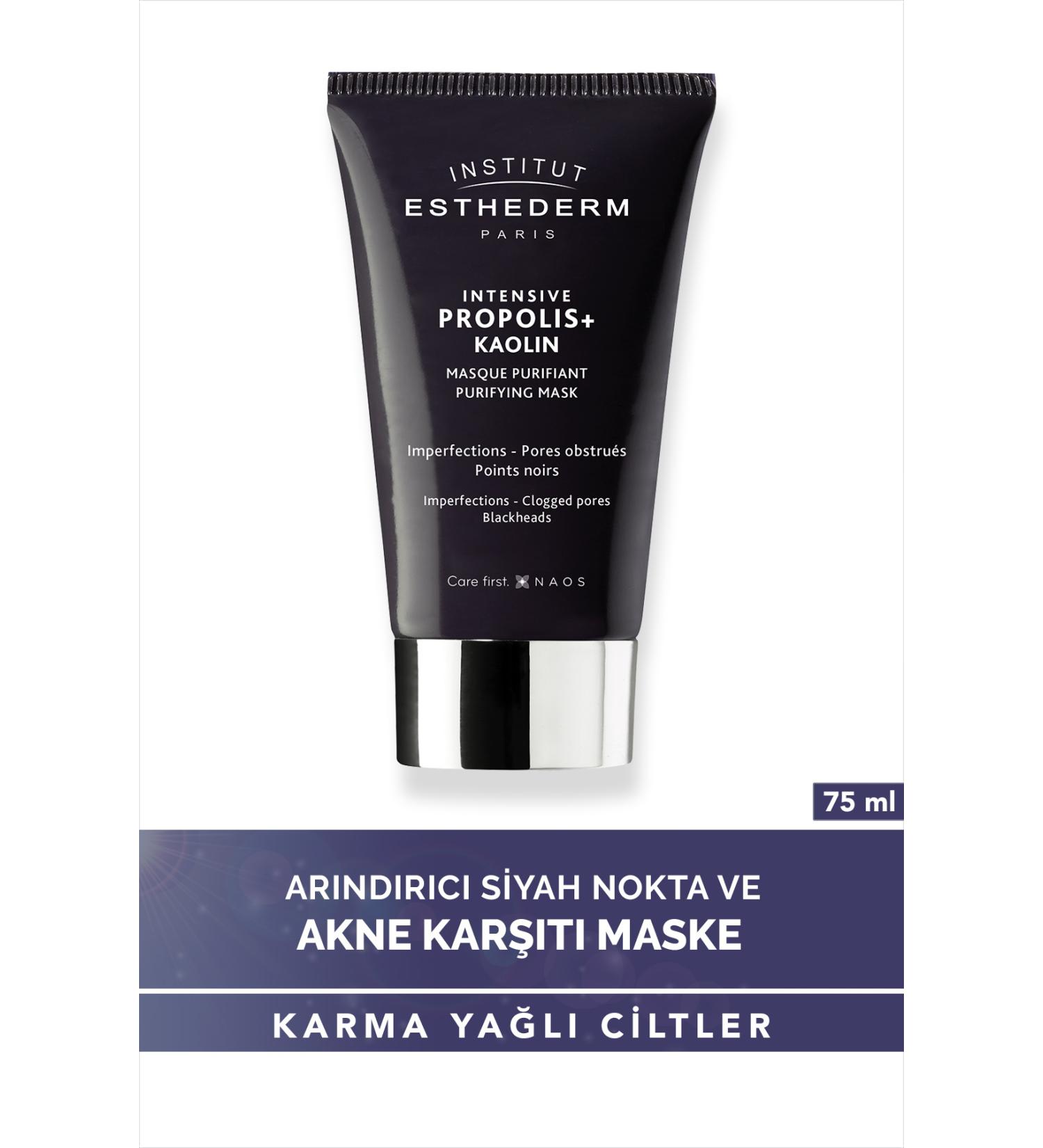 INSTITUT ESTHEDERM Intensive Propolis+ Deep Cleansing Mask Blackhead and Acne Anti-Cream Textured Mask 75ML