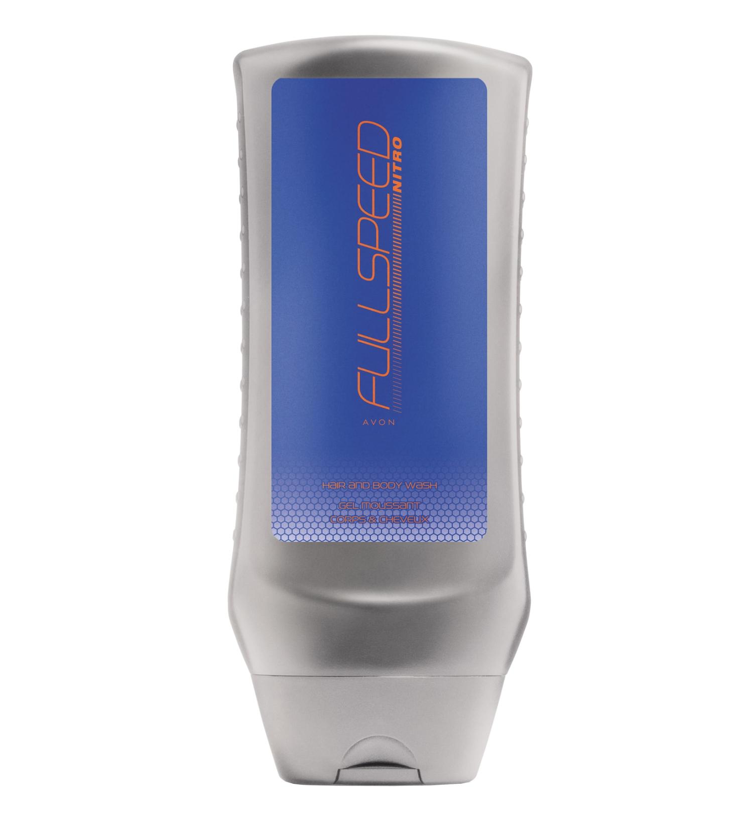 Avon Full Speed Nitro Hair and Body Shampoo 250 ml 5050136123055