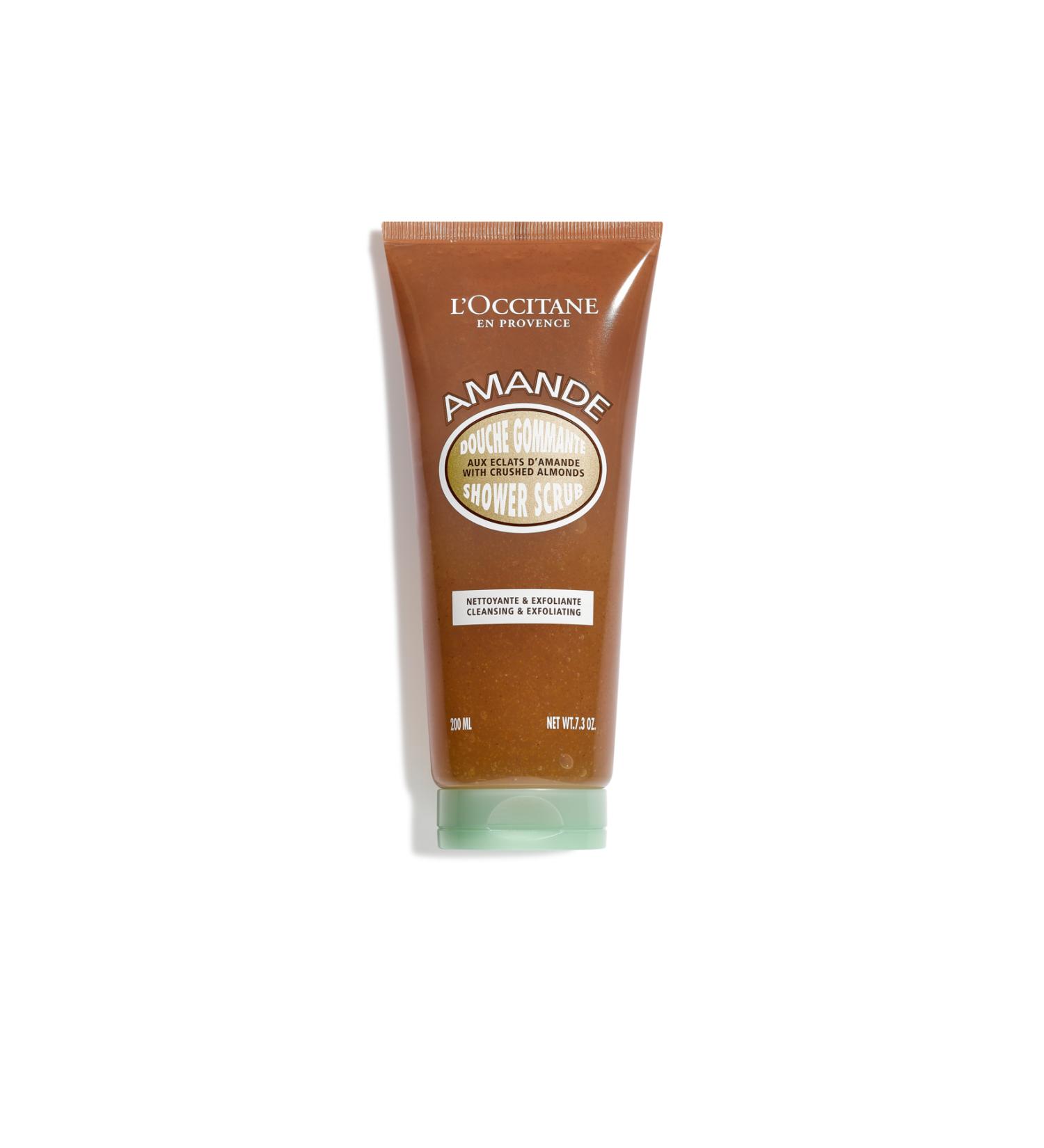 L'Occitane Purifying Shower Scrub with Sweet Almond Oil and Almond Shells 200 ml Demb.2851