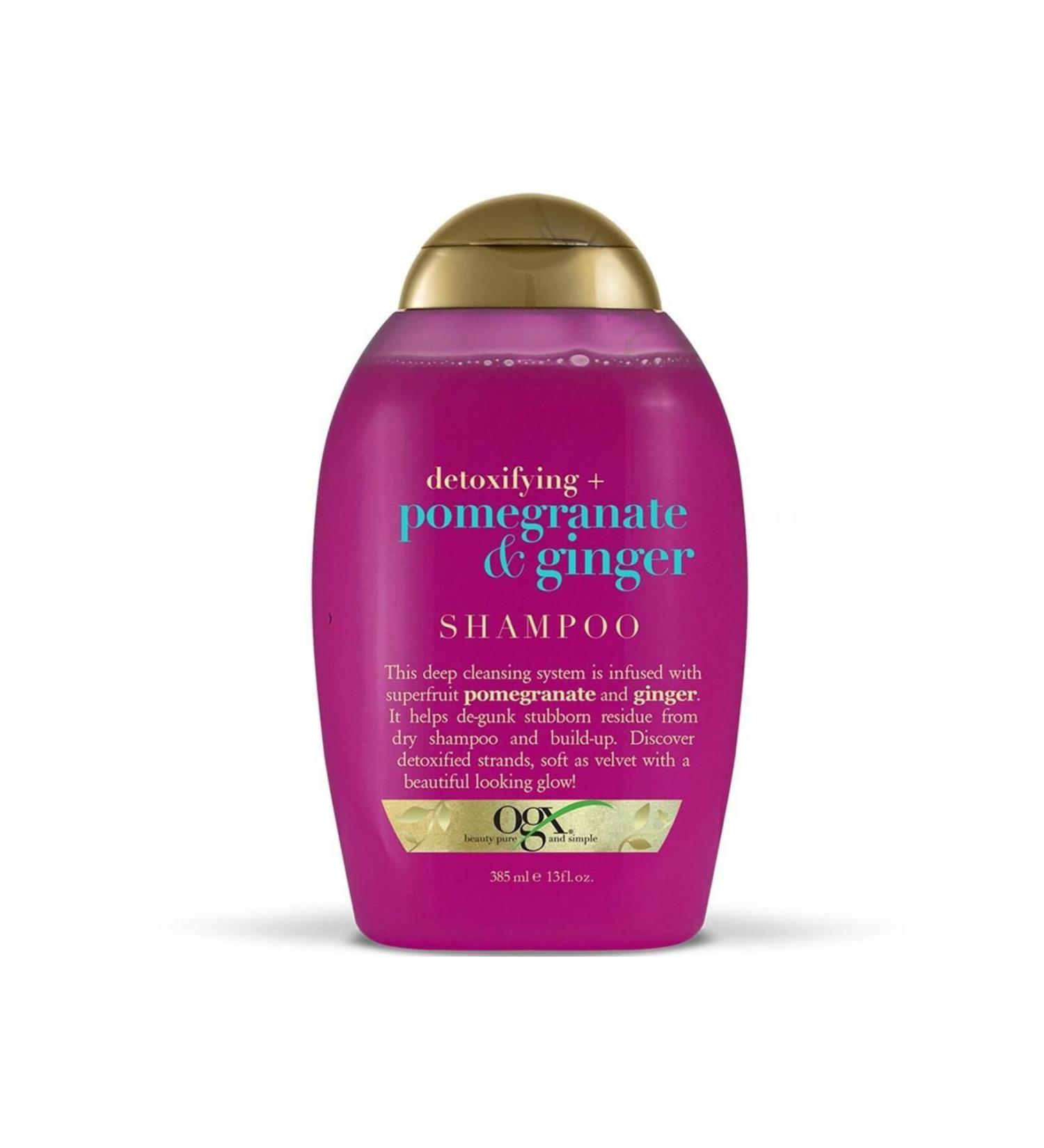OGX Pomegranate Ginger Purifying Shampoo 385ML