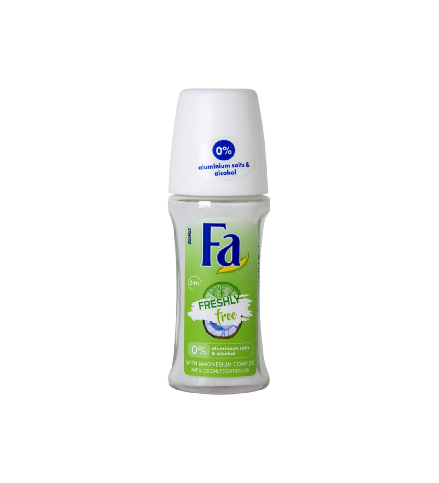Fa Freshly Free Lime&coconut Roll-on 50 Ml