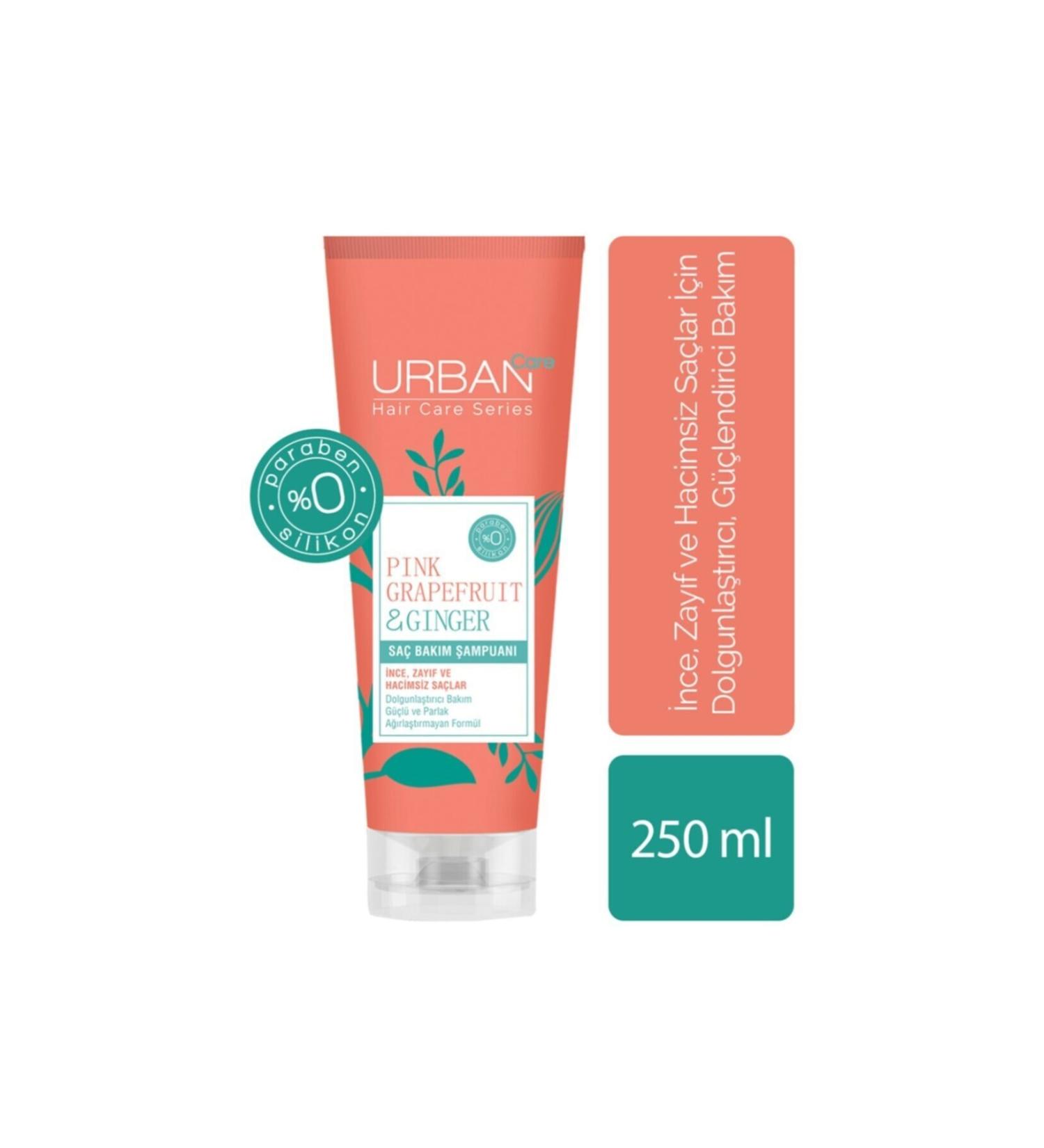 Urban Care Pink Grapefruit&Ginger Shampoo 250 Ml