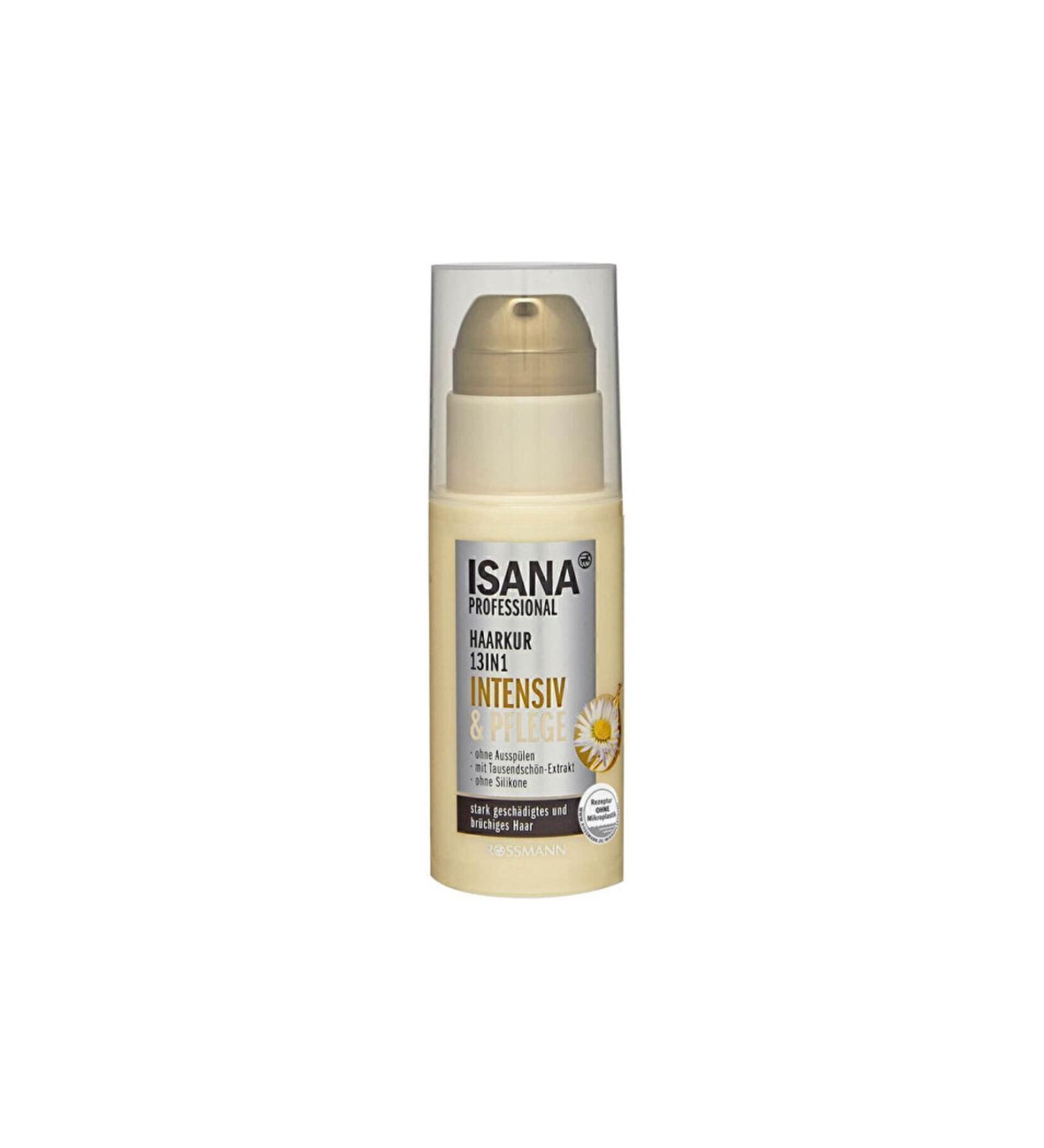 Isana Professional Moisturizing and Intensive Care Hair Care Cure - 13 in 1 - 100 ml