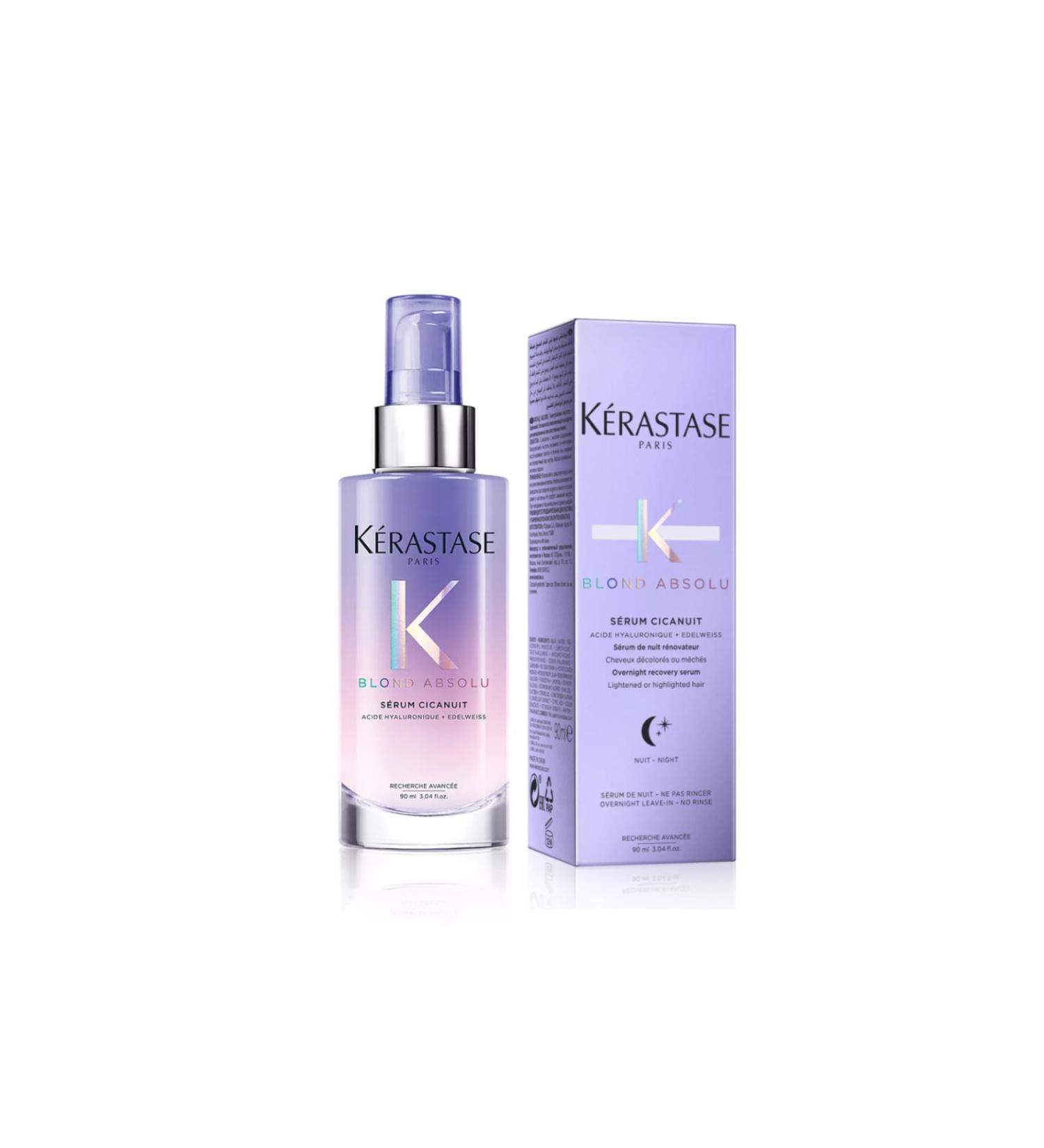 Kerastase Blond Absolu Serum Cicanuit Repairing Night Hair Care Serum for Light Colored Hair 90ml