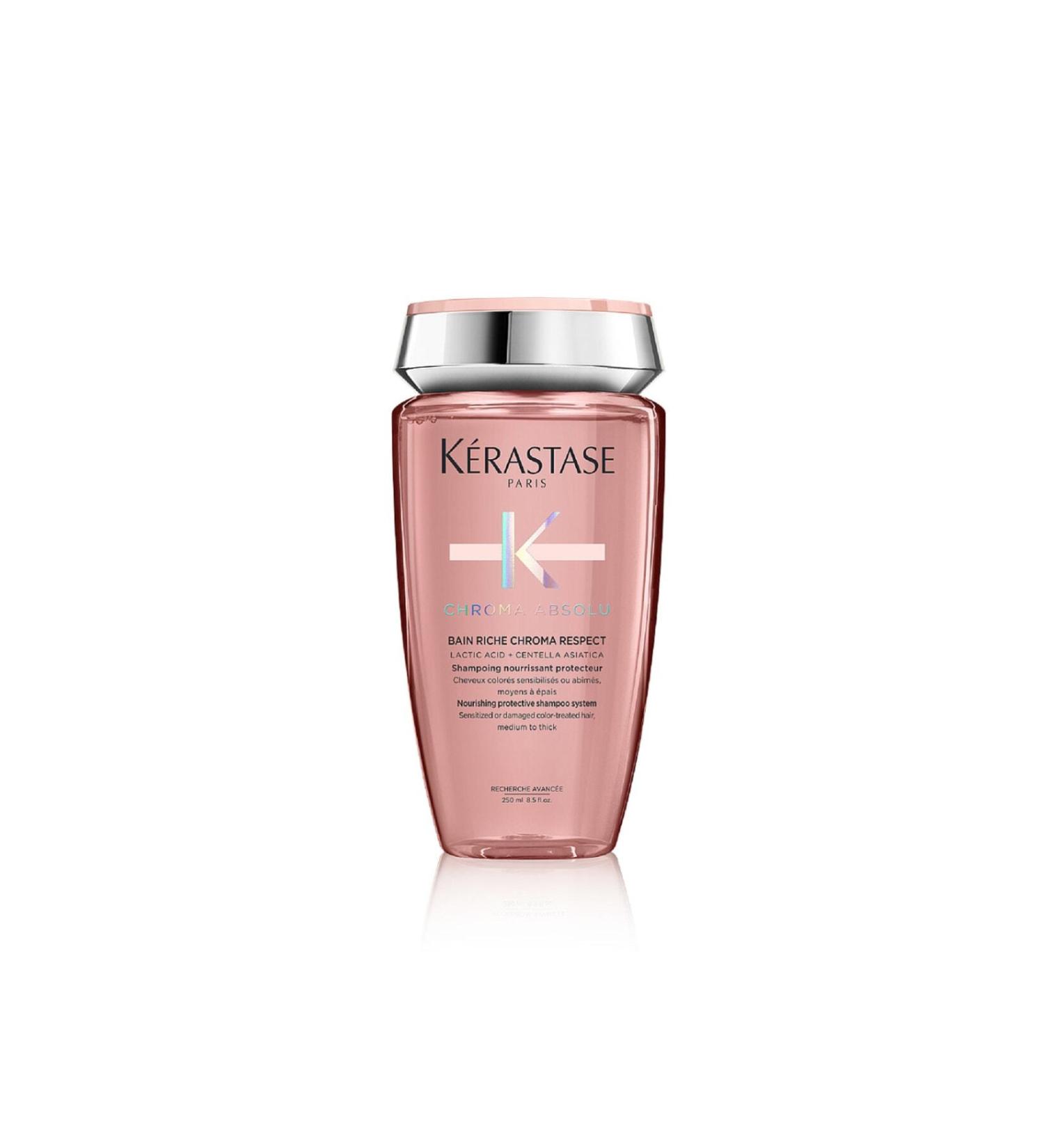 Kerastase Chroma Absolu Bain Riche Respect For Longer Lasting Colored Shampoo 250 Ml NOONLINE 472