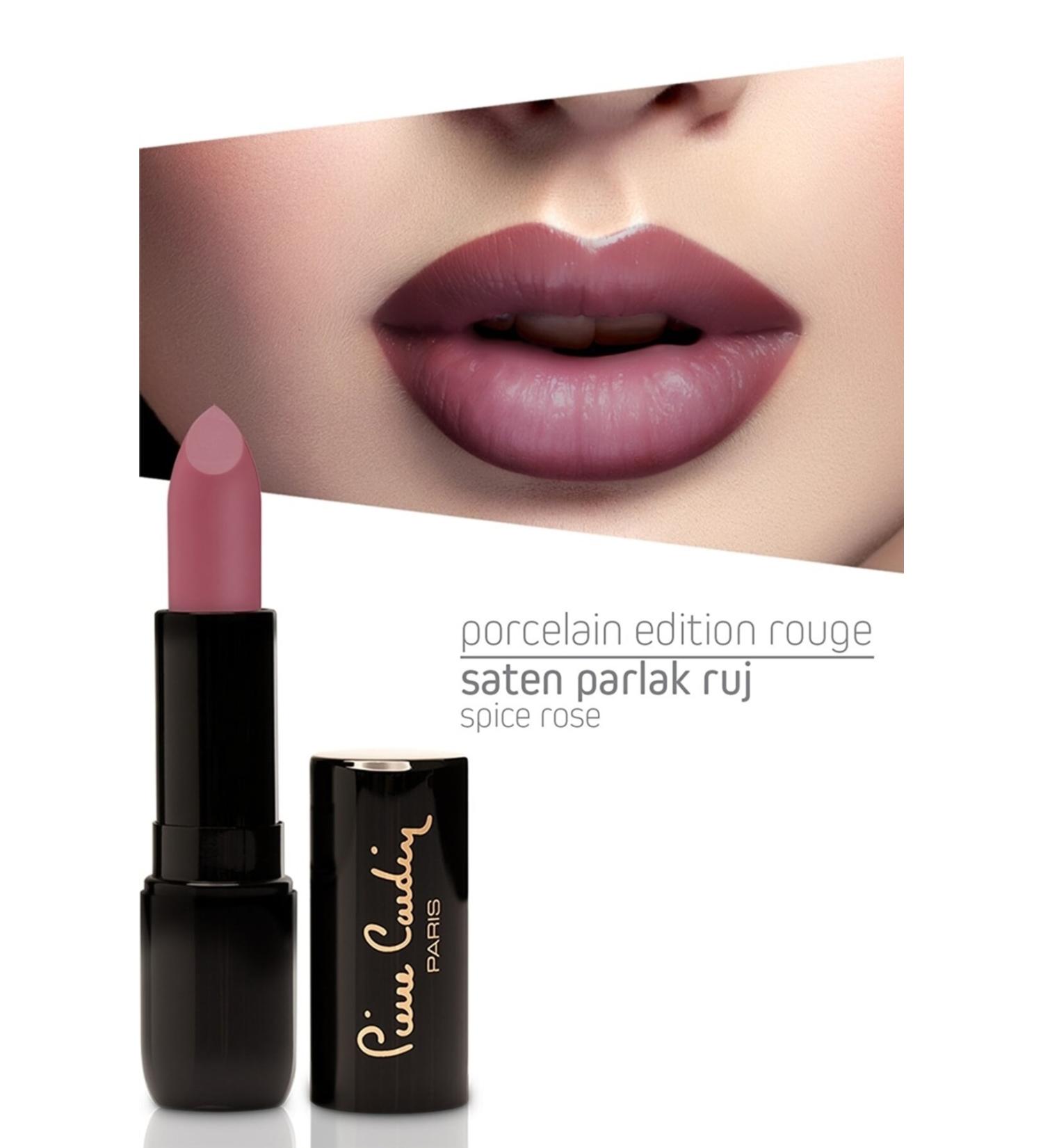 Pierre Cardin Ruj - Porcelain Edition Lipstick Spice Rose 228 8680570486682 - Buy Online on GoSupps.com