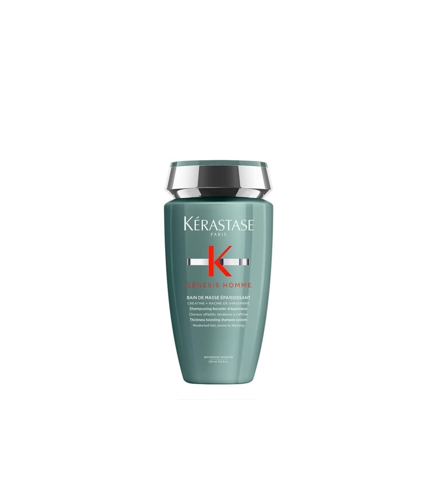 Kerastase Trusty Genesis Homme Bain De Masse Hair Thickening Shampoo for Men 250 Ml TR68