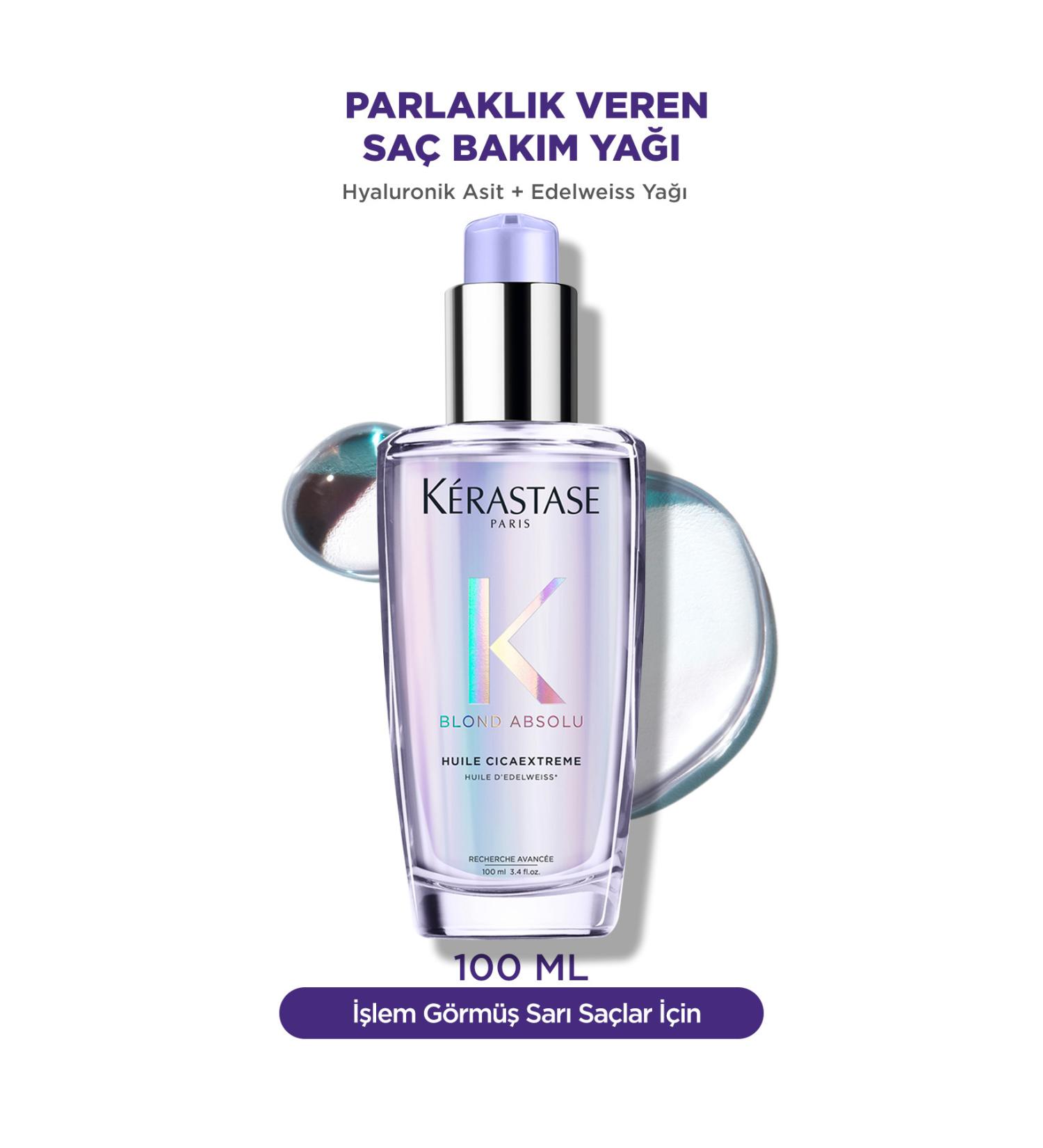 Kerastase Hair Care Oil For Treated Blonde Hair that Gives Shine and Radiance 100 ml Demb.1061 - Buy Online on GoSupps.com