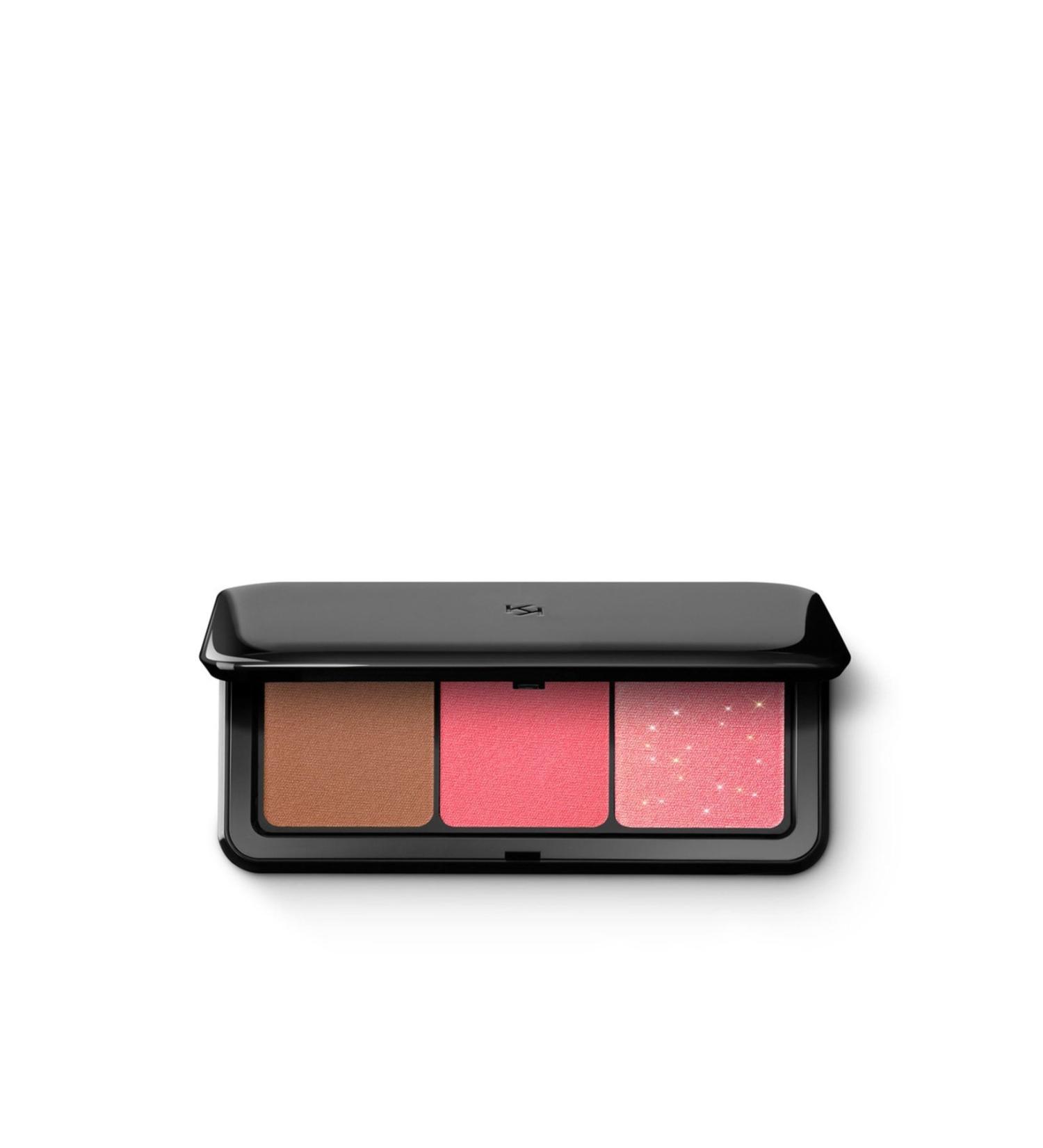 KIKO Blush-multi Finish Trio Blush & Bronzer Palette -03 - Pink