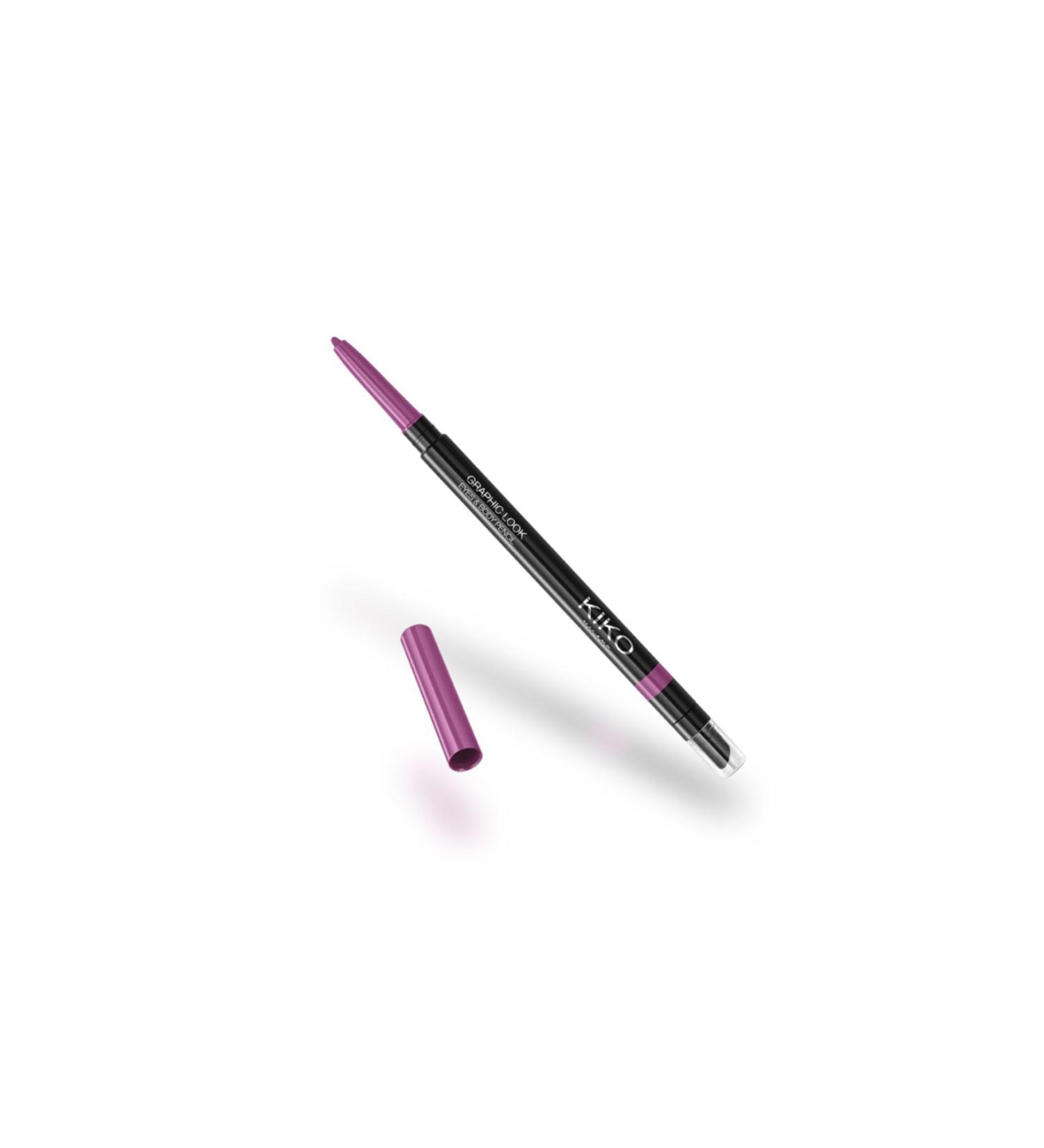 KIKO EYE PENCIL - GRAPHIC LOOK EYES & BODY PENCIL - 05 Magenta Time - Buy Online on GoSupps.com