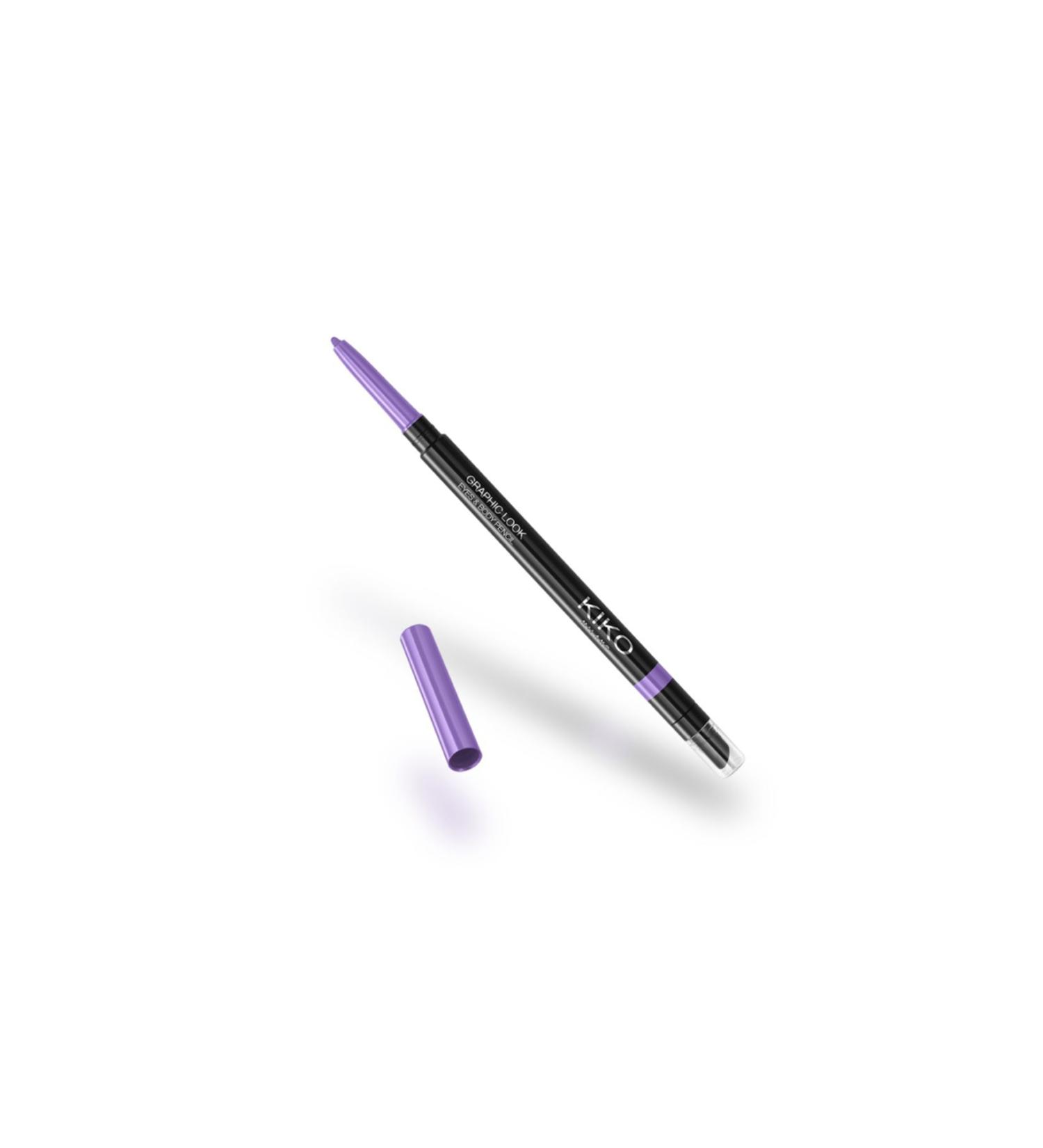 KIKO EYE PENCIL - GRAPHIC LOOK EYES & BODY PENCIL - 04 Lavender - Buy Online on GoSupps.com