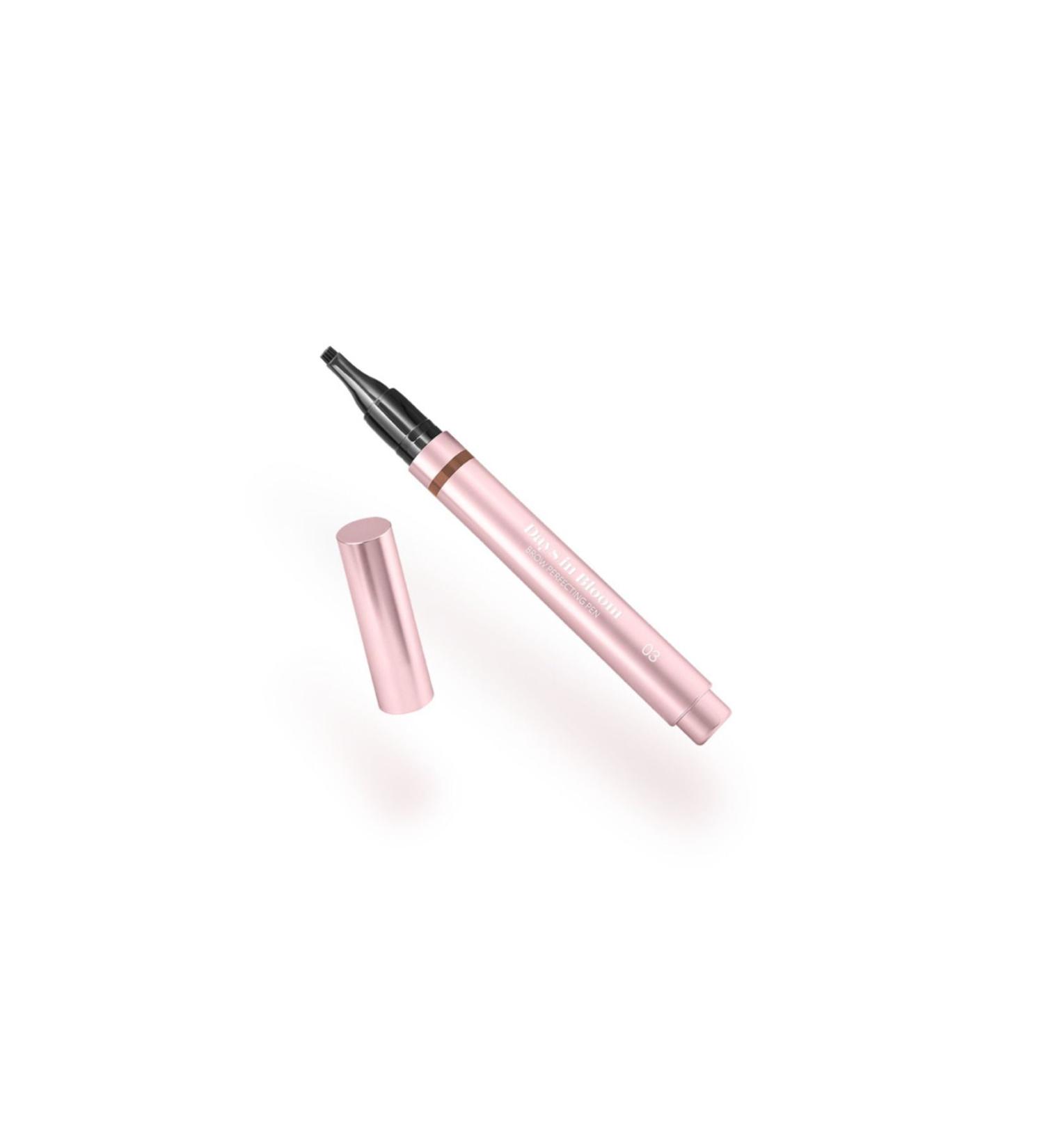 KIKO EYEBROW PRODUCTS - DAYS IN BLOOM BROW PERFECTING PEN - 03 Deep Brunettes - Buy Online on GoSupps.com