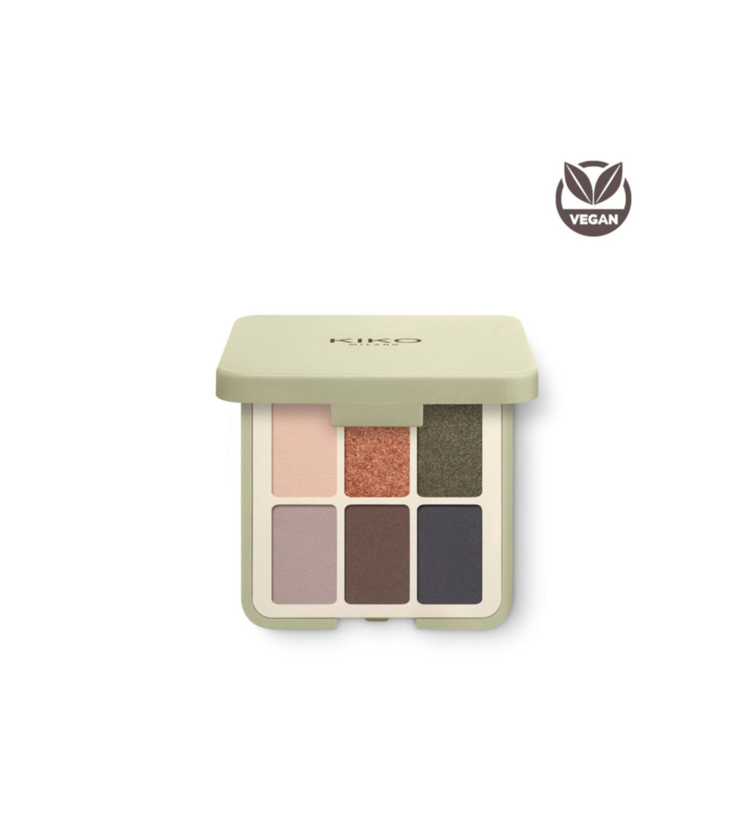 KIKO Eyeshadow Palette - Green Me Medium Eyeshadow Palette 103 - Buy Online on GoSupps.com