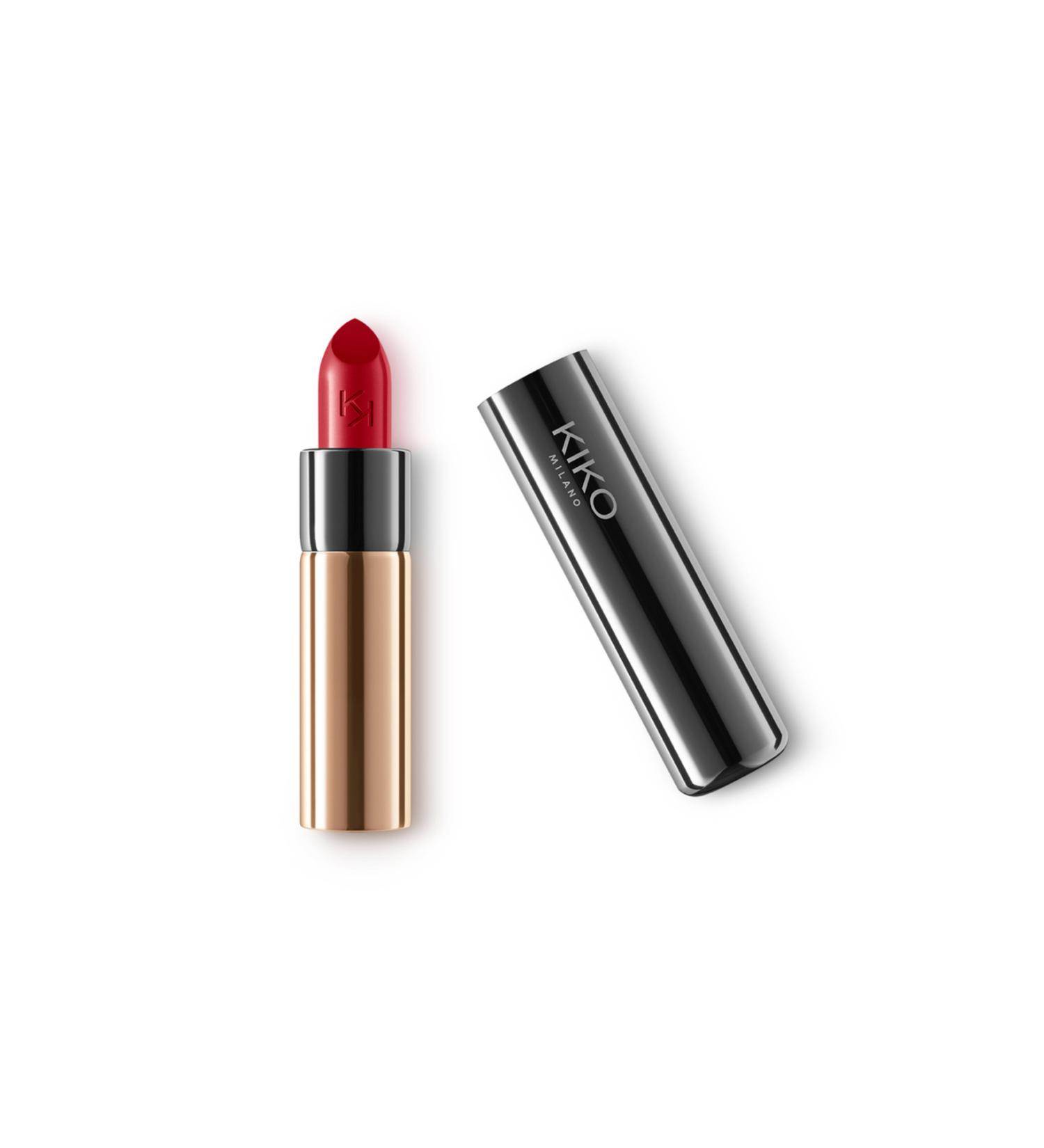 KIKO LIPSTICK - Gossamer Emotion Creamy Lipstick - 113 Pearly Tulip Red