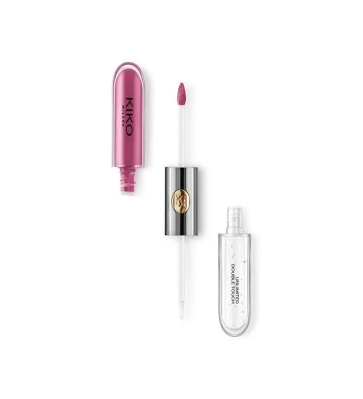 kiko milano Unlimited Double Touch & 12 Hour Effective Long Lasting Shiny Ultra Intense and Shiny Lipstick